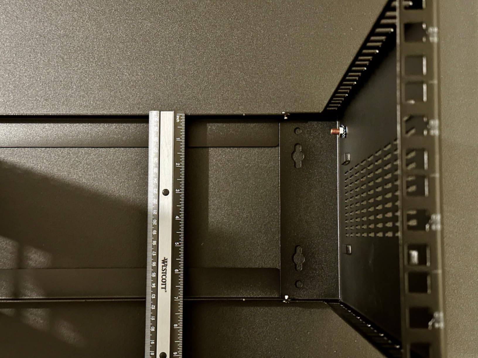 Tecmojo 4U Wall Mount Rack, 4U Rack 14 inch Depth, 19