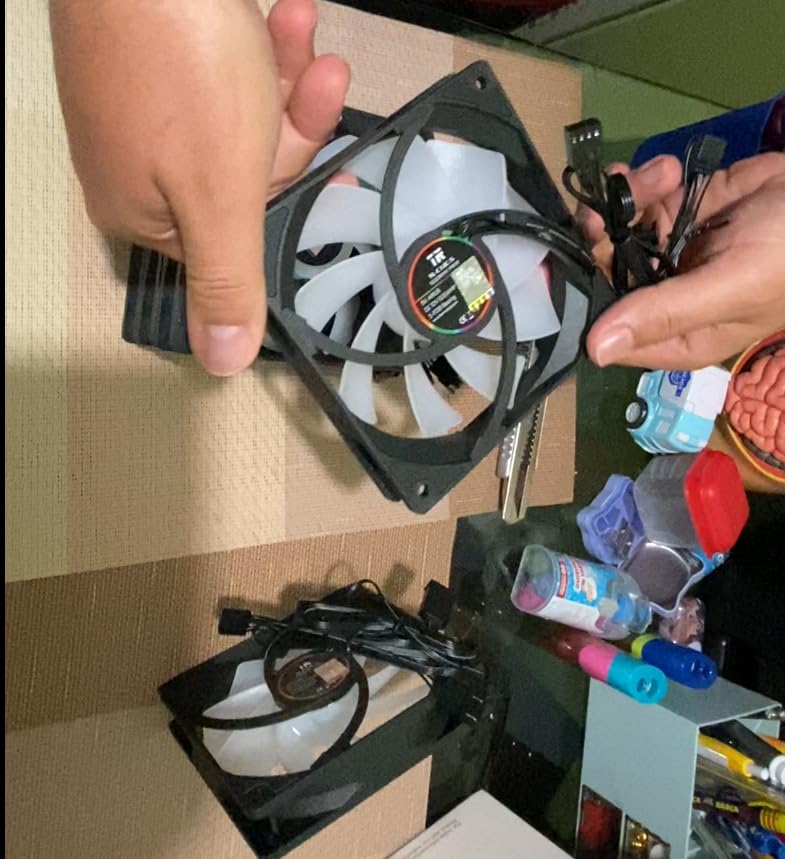 Thermalright 5 Pack TL-C12C-S CPU Fan 120mm ARGB Case Cooler Fan customer photo 1