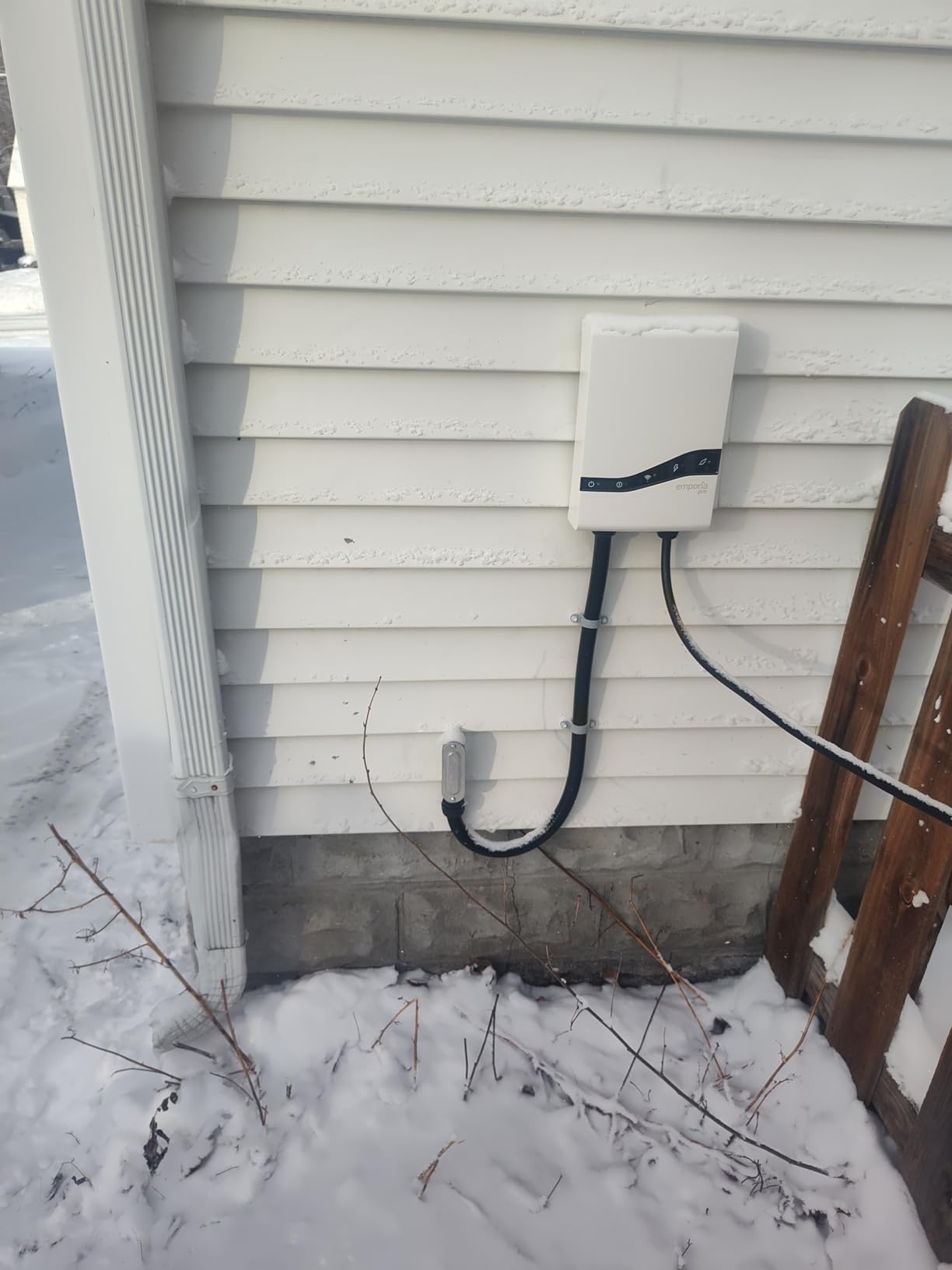 EMPORIA Pro Level 2 EV Charger with PowerSmart - 48 amp Fast EV Charger for Home with Hardwire and J1772 Connector - 240v Electric Vehicle Charging Station and 25' EV Charging Cable customer photo 1