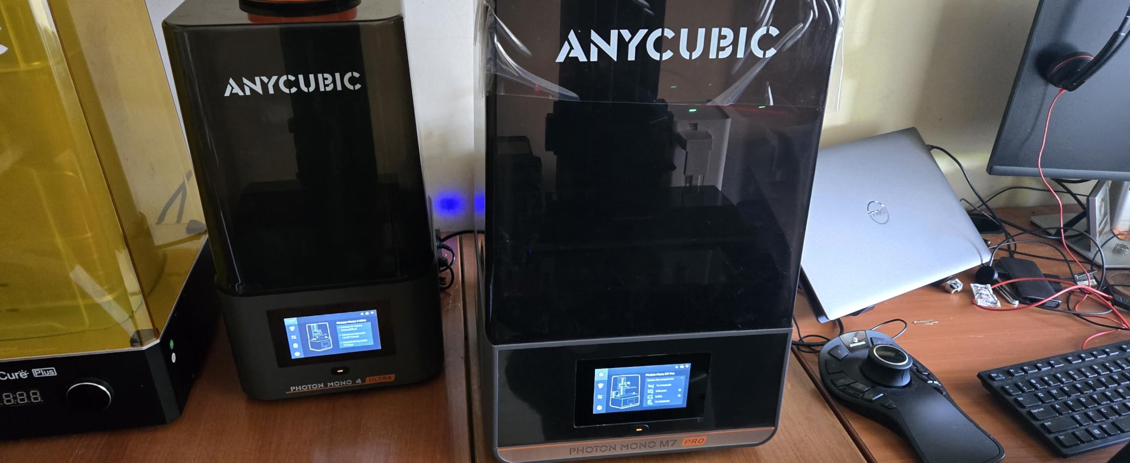 ANYCUBIC Photon Mono 4 Ultra 10K Resin 3D Printer, 7'' HD Mono Screen | COB Light Source, 120mm/h Fast Printing, Intelligent Detection, 6.04''x3.42''x 6.49'' Printing Size customer photo 2