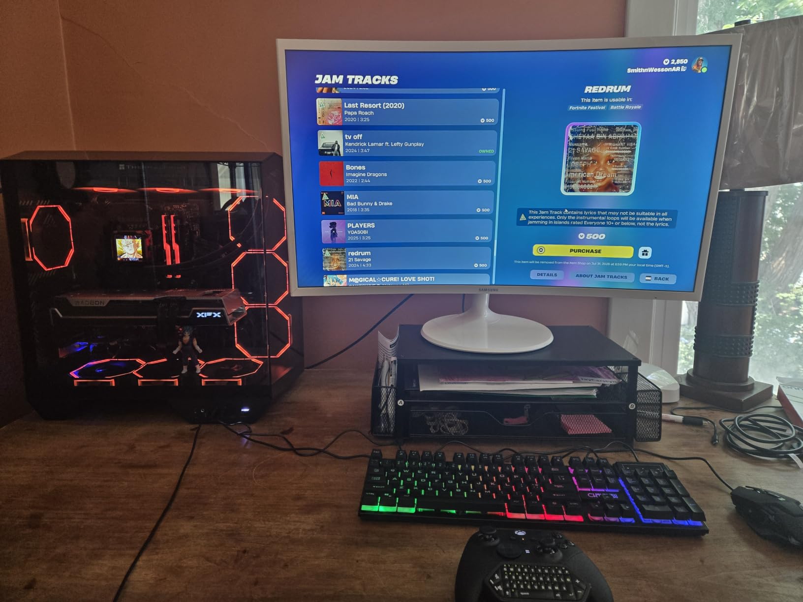 darkFlash Full-Tower ATX Gaming PC Case, Back Plug-in Motherboard, Vertical GPU Mounting, Dual-Chamber, Panoramic Glass, Up to 2 x 360mm Radiators, RTX 40 Compatible(DY470) customer photo 2