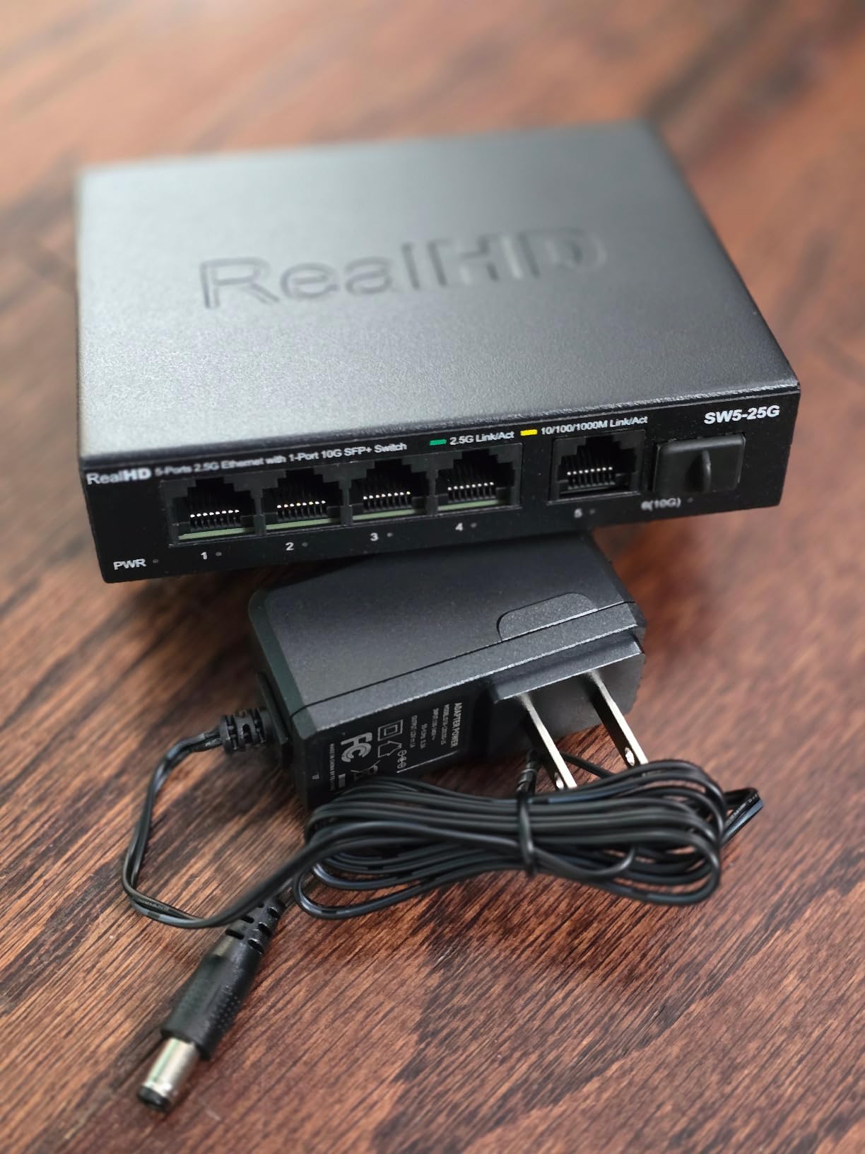 8 Port 10Gb SFP+ Web Managed Fiber Switch | Multi-Gig 10G-2.5G Adaptive | Fanless | 160G Bandwidth | Jumbo Frames/ VLAN/ QoS, Only Compatible with TP-Link, Real HD 10G SFP+ Module, NOT Plug & Play 1Gb customer photo 1
