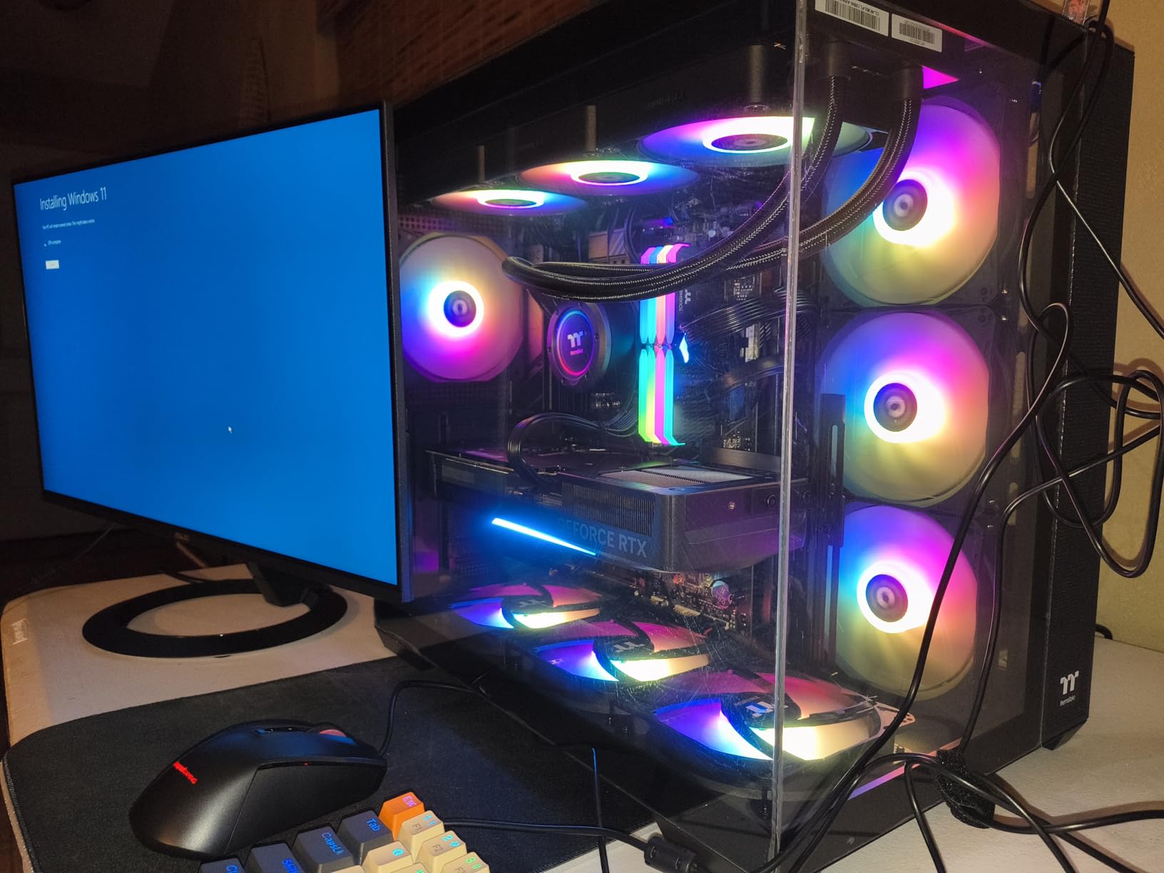 Thermaltake LE120 ARGB PWM Fan (3 Pack) customer photo 2