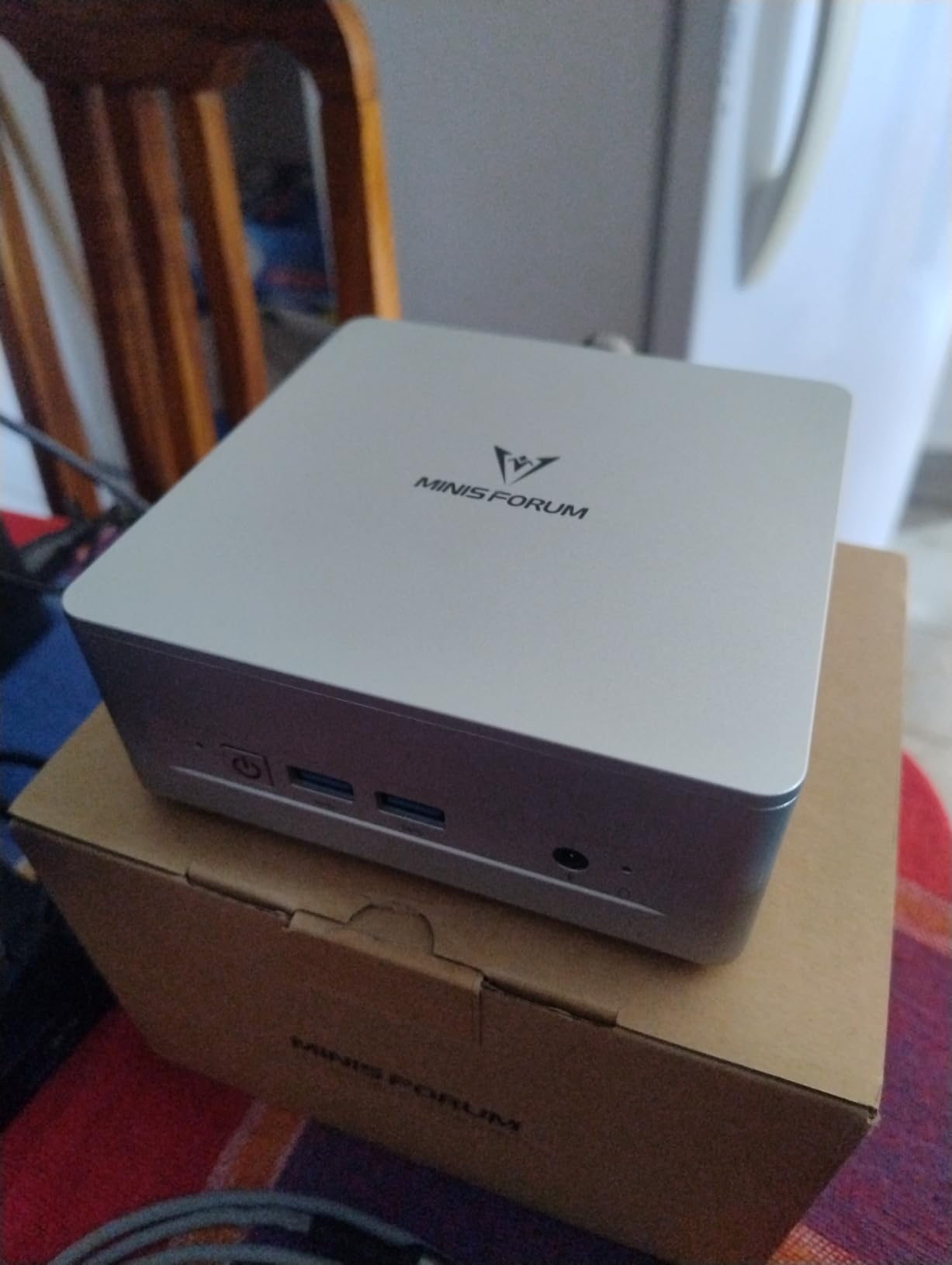 MINISFORUM UM870 Slim Mini PC Barebone AMD Ryzen 7 8745H Mini Computer(8C/16T, Up to 4.9GHz), Support DDR5 RAM,M.2 2280 SSD,8K@60Hz HDMI 2.1/USB4 Output, WIFI6E/BT5.3/Auto Power On(No DDR&SSD&OS) customer photo 1