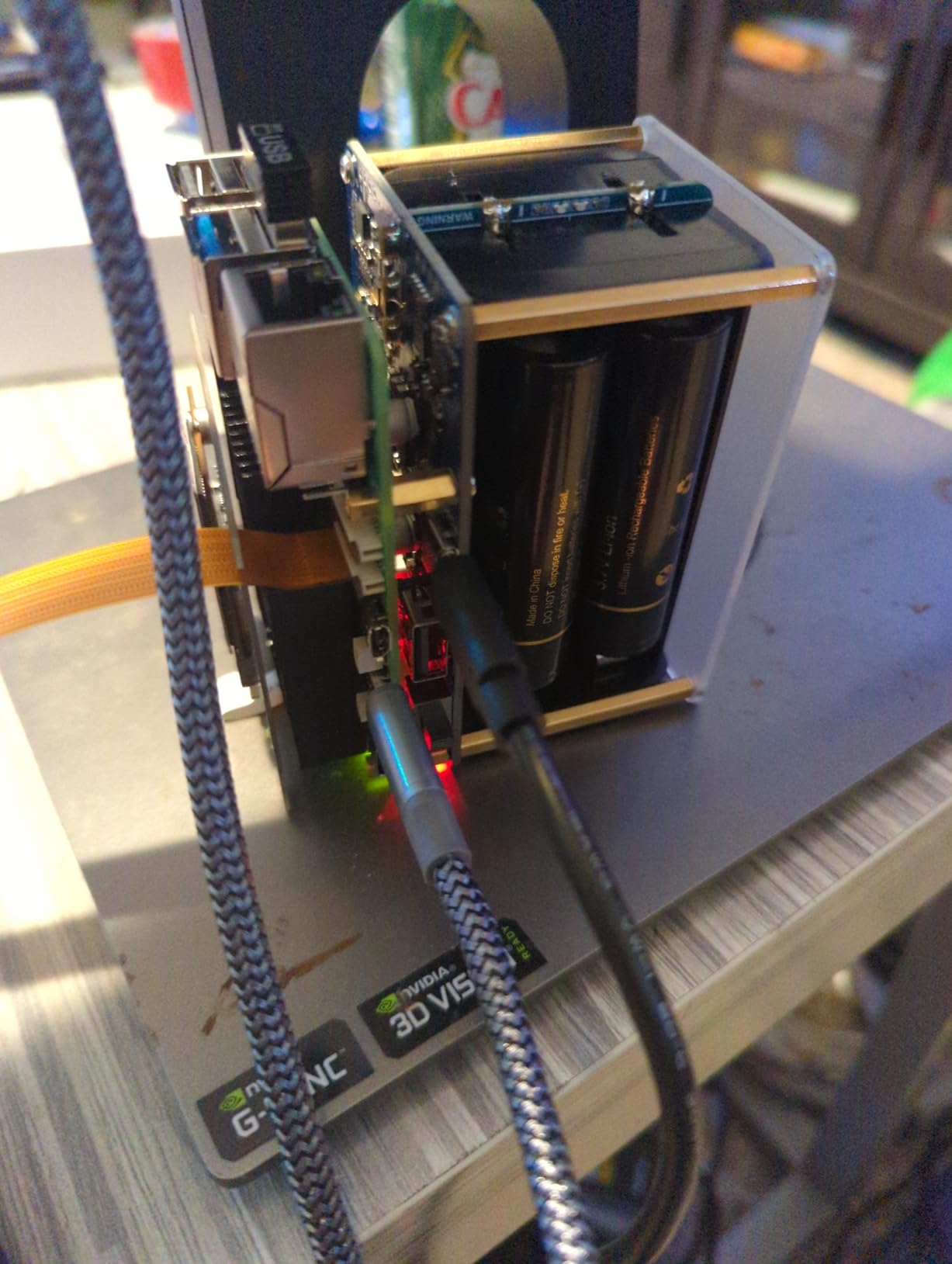 UeeKKoo UPS HAT (E) for Raspberry Pi, 5V 6A Output with Bi-Directional Fast Charging customer photo 1