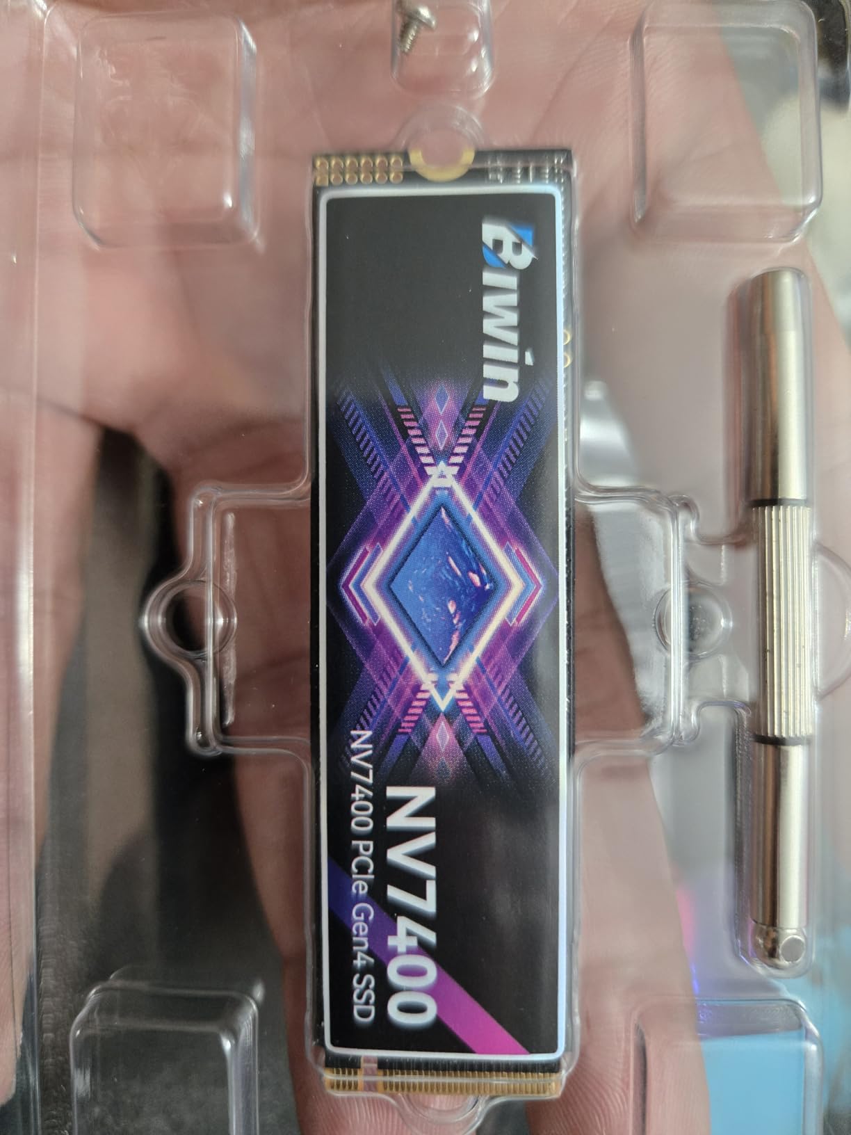 BIWIN Black Opal NV7400 4TB SSD Gen4x4, Read Speed up to 7450MB/s, NVMe M.2 2280 PCIe 4.0 Internal PC Solid State Drive for Laptop/Desktop/PS5 customer photo 1