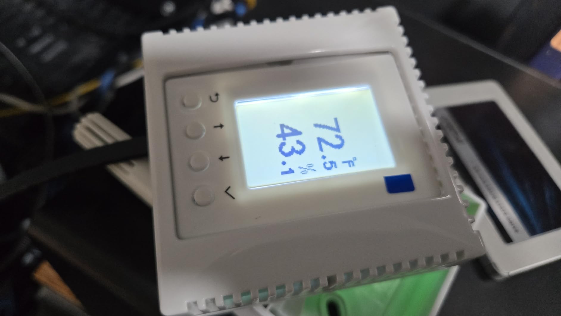 Network Temperature Humidity Monitor, THERMOMETER, Environmental Sensor, Supports MQTT, BACnet, SNMP, Modbus TCP, PoE Power Supply customer photo 1