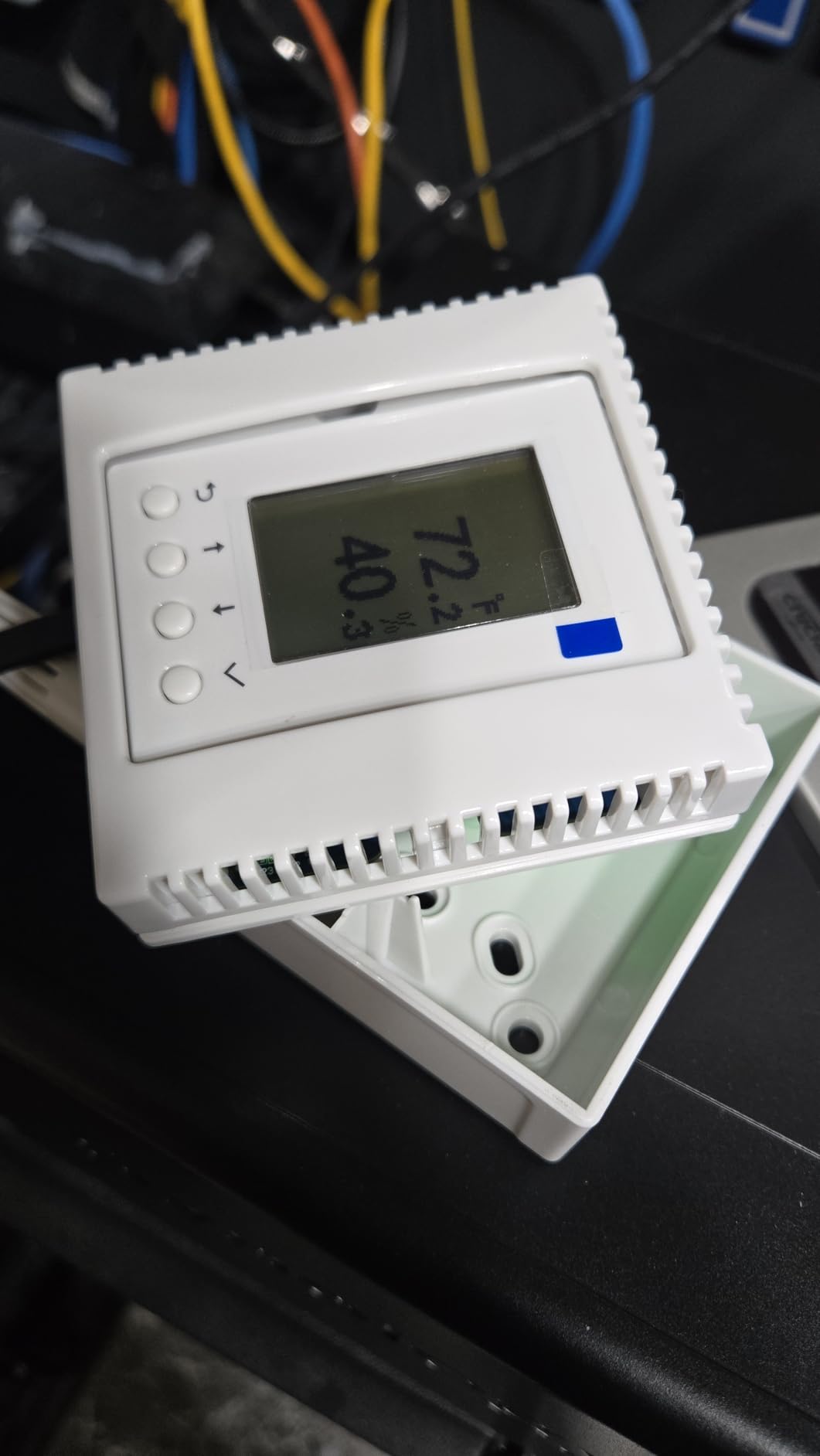 Network Temperature Humidity Monitor, THERMOMETER, Environmental Sensor, Supports MQTT, BACnet, SNMP, Modbus TCP, PoE Power Supply customer photo 2