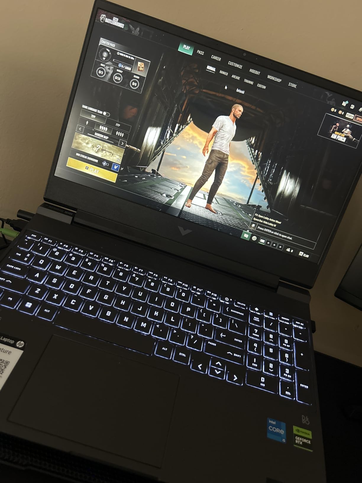 HP Victus 15.6 inch FHD 144Hz Gaming Laptop Intel Core i5-13420H NVIDIA GeForce RTX 4050 6GB - 16GB DDR4 512GB SSD Mica Silver (2024) customer photo 1