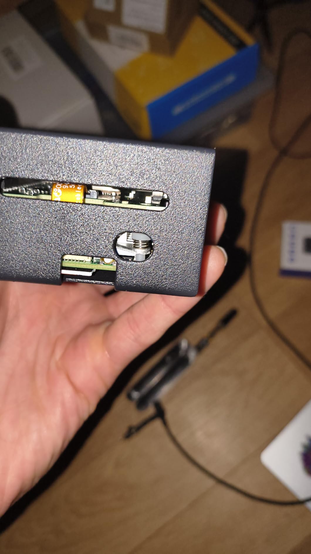 AI HAT+ Build-in Hailo AI Accelerator with Metal Case & Active Cooler for Raspberry Pi 5 (26 Tops) customer photo 2