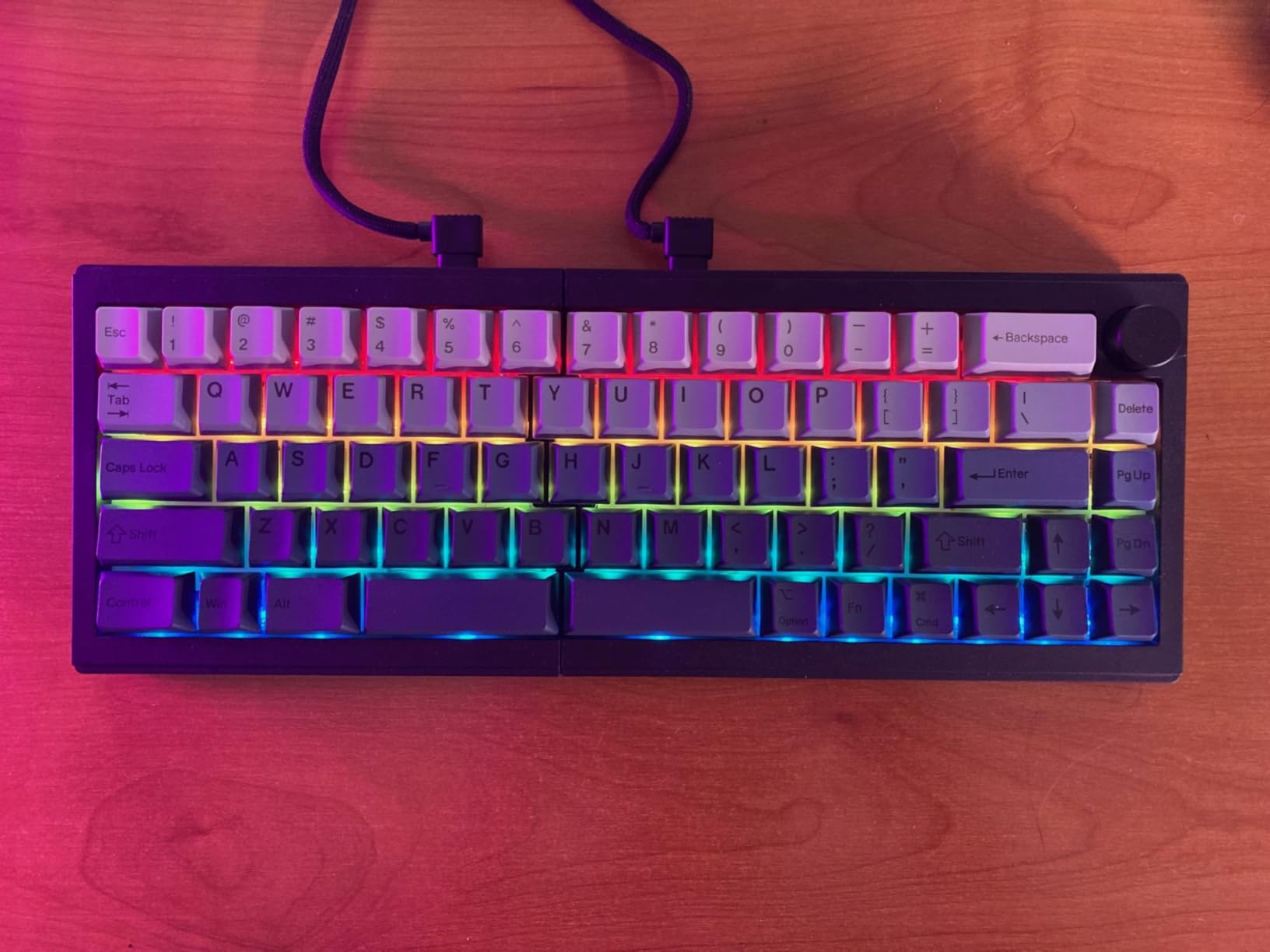 EPOMAKER Split65 QMK/VIA Programmable Split Keyboard customer photo 1