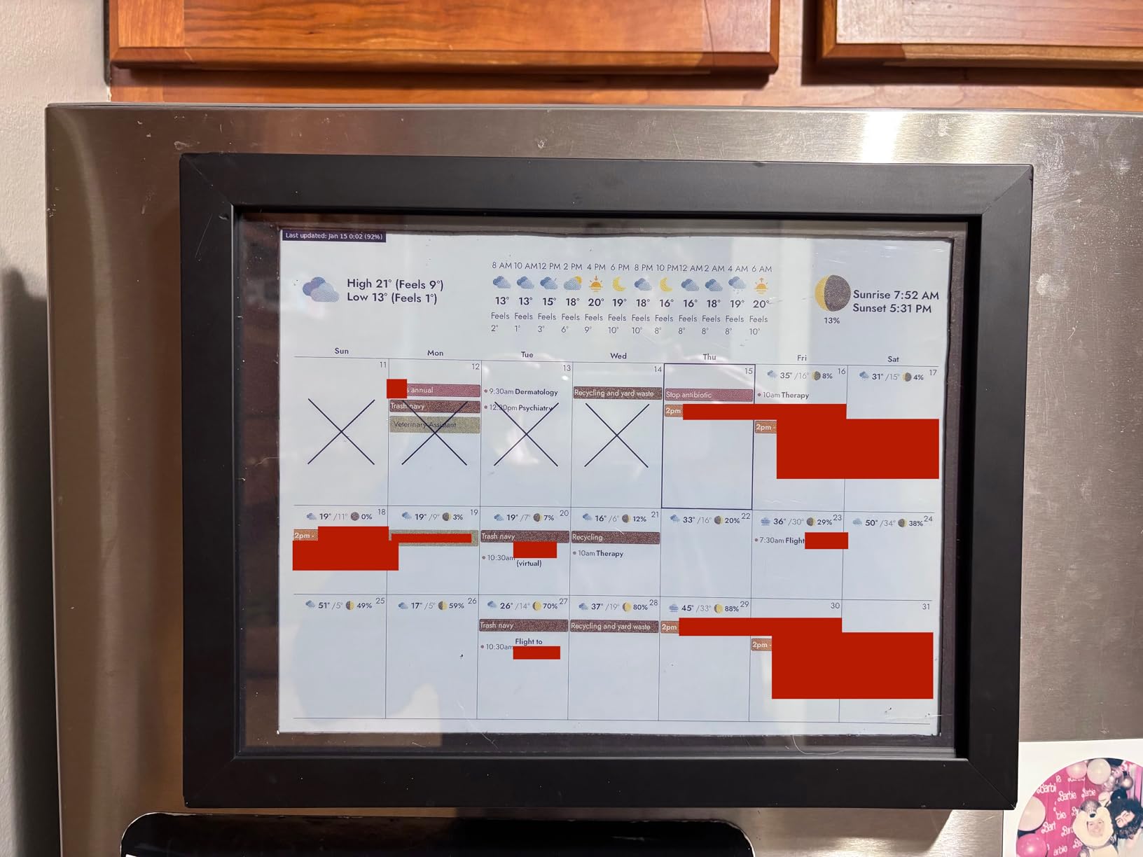 Waveshare 13.3inch E Ink Spectra 6 (E6) Full Color E-Paper Display, Compatible with Raspberry Pi 5/4B, 1600x1200, SPI, with HAT+ Standard Driver HAT customer photo 1