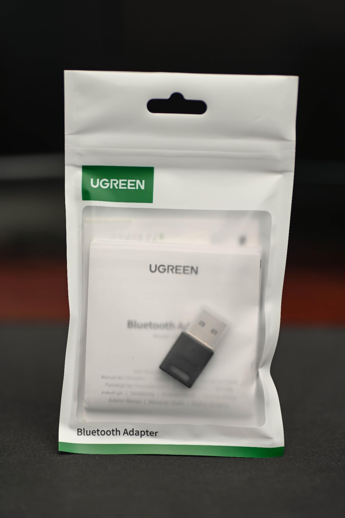 UGREEN USB Bluetooth Adapter for PC Bluetooth 5.4 Dongle Receiver EDR & BLE, Plug & Play Supports Windows 11/10/8.1, for Desktop, Laptop, Headphone,Keyboard,Mouse, Speakers,Printer customer photo 1