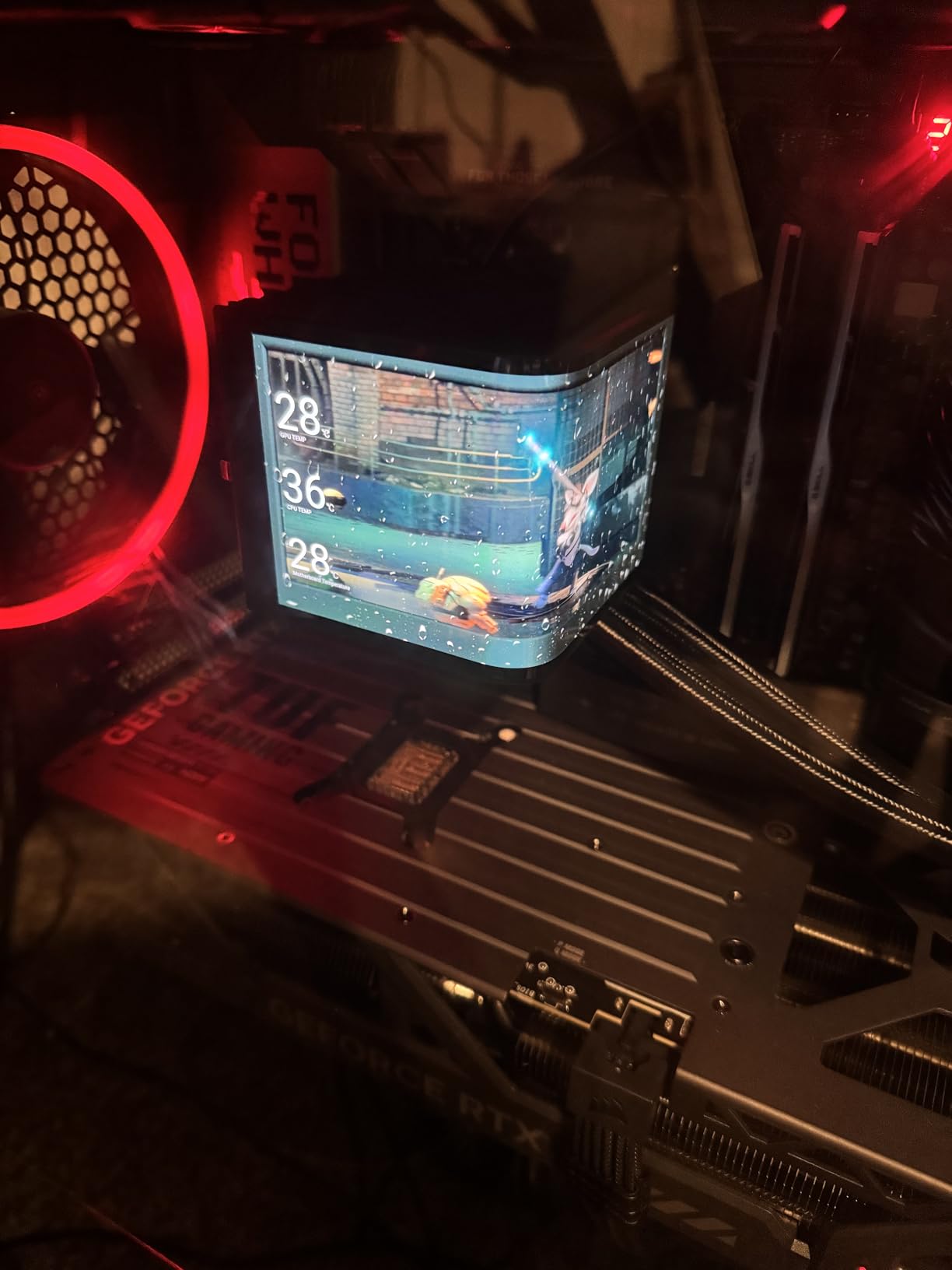 ASUS TUF Gaming GeForce RTX 5080 16GB GDDR7 OC Edition Graphics Card | PCIe 5.0, HDMI/DP 2.1, 3.6-slot, Military-grade Components, Protective PCB Coating, Axial-tech Fans customer photo 1
