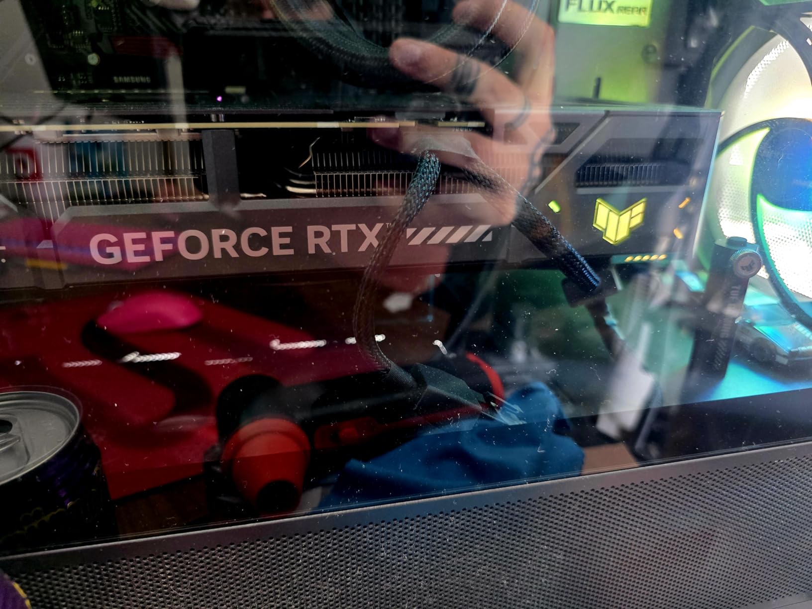 ASUS TUF Gaming GeForce RTX 5070 12GB GDDR7 OC Edition Gaming Graphics Card | PCIe 5.0, HDMI/DP 2.1, 3.125-slot, Military-grade Components, Protective PCB Coating, Axial-tech Fans customer photo 1