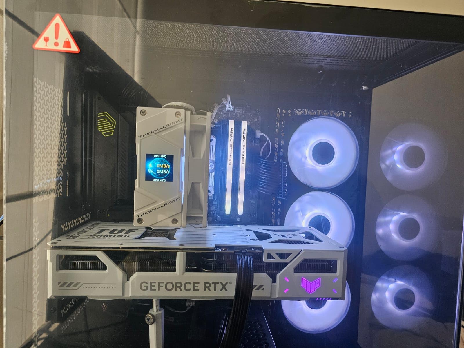 MSI MAG B850 Tomahawk MAX WiFi Motherboard, ATX - Supports AMD Ryzen 9000/8000 / 7000 Processors, AM5-80A SPS VRM, DDR5 Memory Boost 8400+ MT/s (OC), PCIe 5.0 x16, M.2 Gen5, Wi-Fi 7, 5G LAN customer photo 2