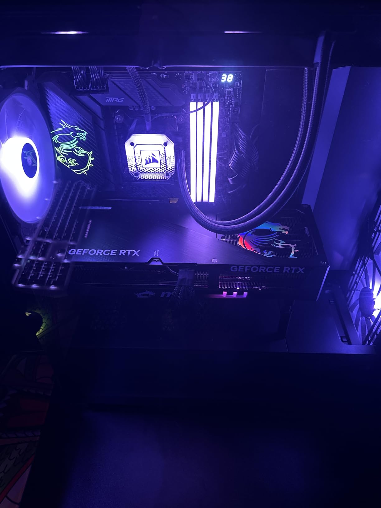 MSI Gaming RTX 5090 32G Gaming Trio OC Graphics Card (32GB GDDR7, 512-bit, Extreme Performance: 2497 MHz, DisplayPort x3 2.1a, HDMI 2.1b, NVIDIA Blackwell Architecture) customer photo 1