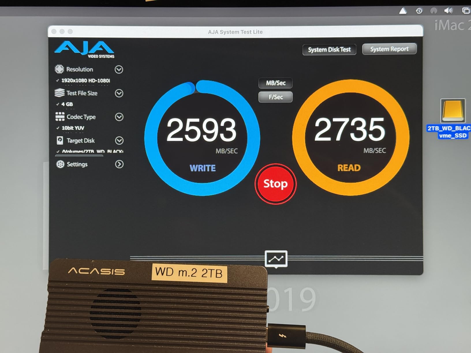 ACASIS 80Gbps M.2 NVMe SSD Enclosure, Thunderbolt 5 & USB4 V2.0 Compatible | Advanced Dual-Chip, Active Cooling Fan, Backward Compatible with TB4/USB4, Premium Aluminum Alloy, Tool-Free Installation customer photo 1