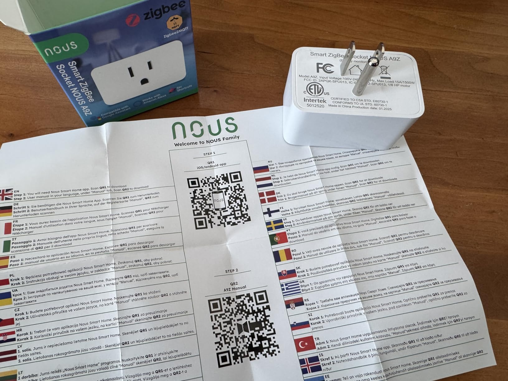 Zigbee Smart Plug, Energy Monitoring, Zigbee Hub Required, ETL Certified, Compatible with Alexa, Google Home, Home Assistant, SmartThings, Remote App Control, Smart Outlet, 1 Pack customer photo 2