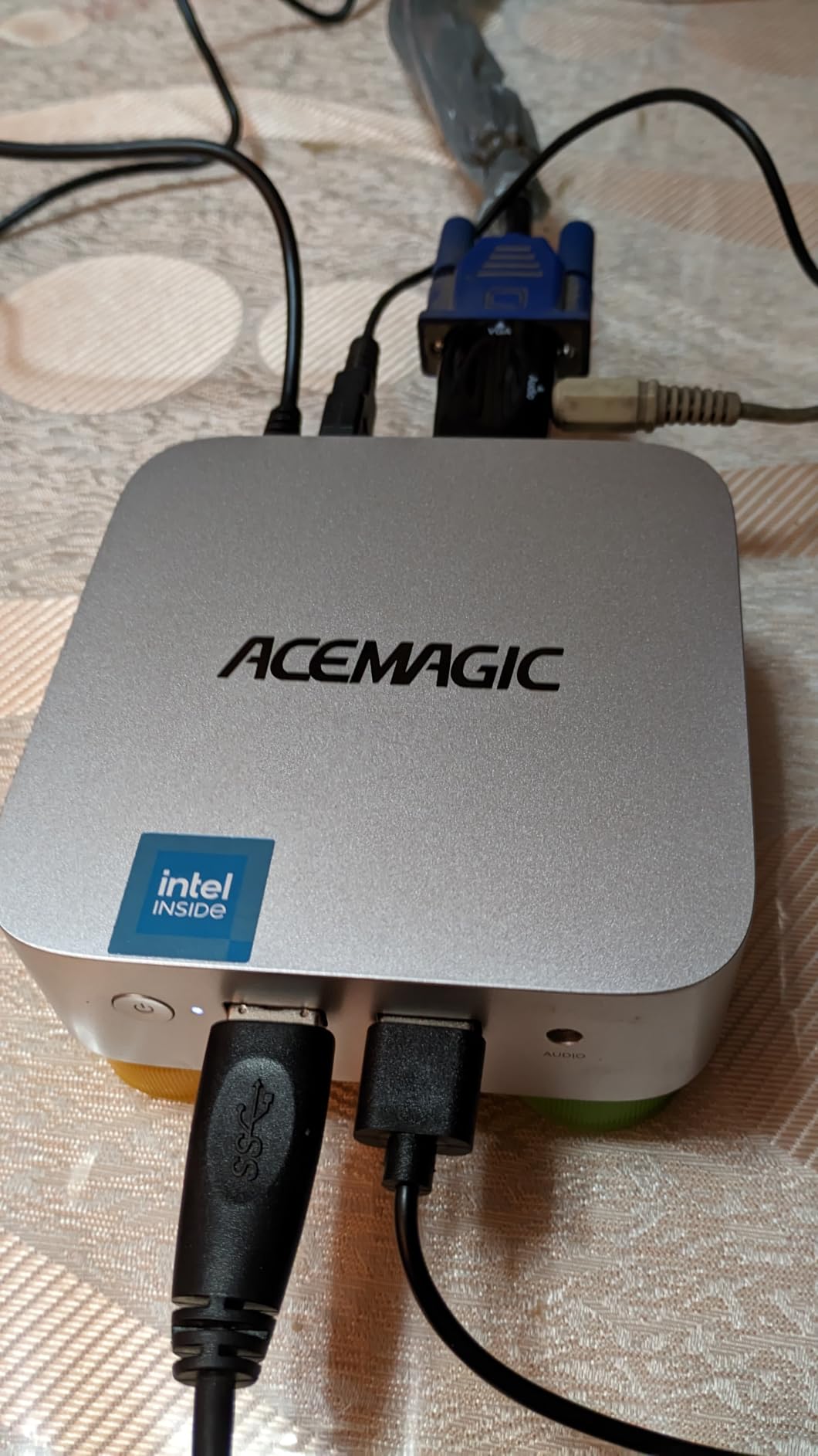 ACEMAGIC K1 Mini PC AMD Ryzen R2544 (4C/8T Up to 3.7GHz) 8GB DDR4 256GB SSD | Windows 11 Pro Mini Computer, Triple 4K Display, USB-C, Gigabit Ethernet, WiFi, BT, VESA, NAS/Home Office customer photo 2
