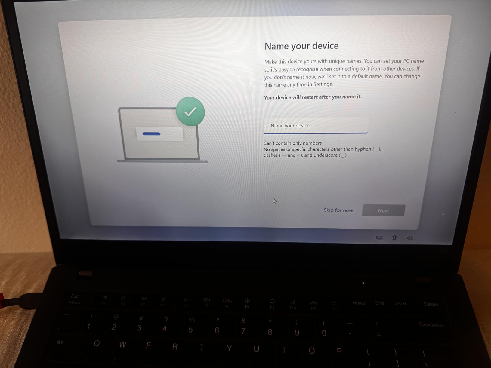 Lenovo ThinkPad T14s Gen 2 14-inch FHD Laptop Computer, Intel Core i7-1185G7, 32GB DDR4 RAM, 512GB SSD, Fingerprint Reader, HDMI, Thunderbolt 4, RJ-45, Windows 11 Pro (Renewed) customer photo 1