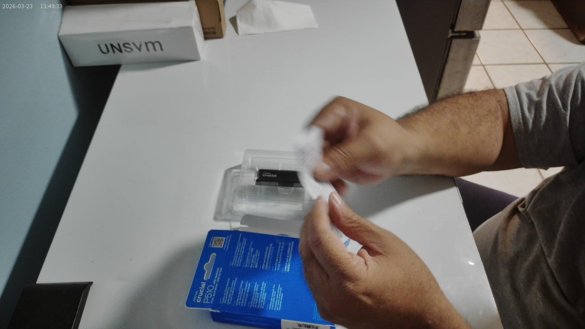 Crucial P510 PCIe Gen5 NVMe 2TB SSD with Heatsink, Up to 10,000MB/s, TLC NAND, Laptop & Desktop (PC) Compatible, for Gamers & Creatives, Solid State Drive - CT2000P510SSD5-01 customer photo 2