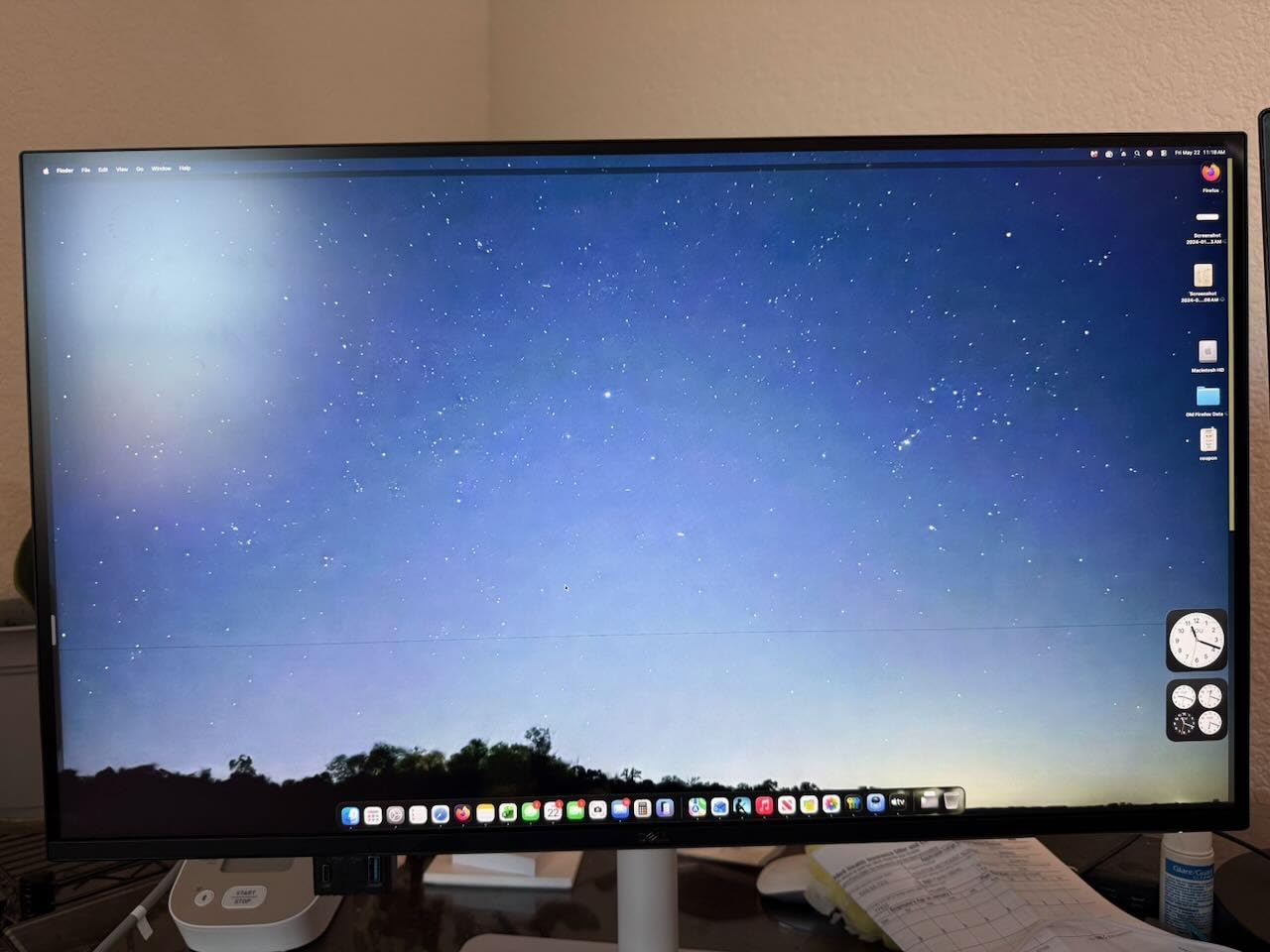 Dell 27 Monitor S2725QC, 4K UHD IPS, 120Hz, 99% sRGB, 4ms, FreeSync Premium | 3840x2160, 163 PPI, USB-C, HDMI, DisplayPort, Anti-Glare, Eye Comfort Technology, LED Edgelight System customer photo 1