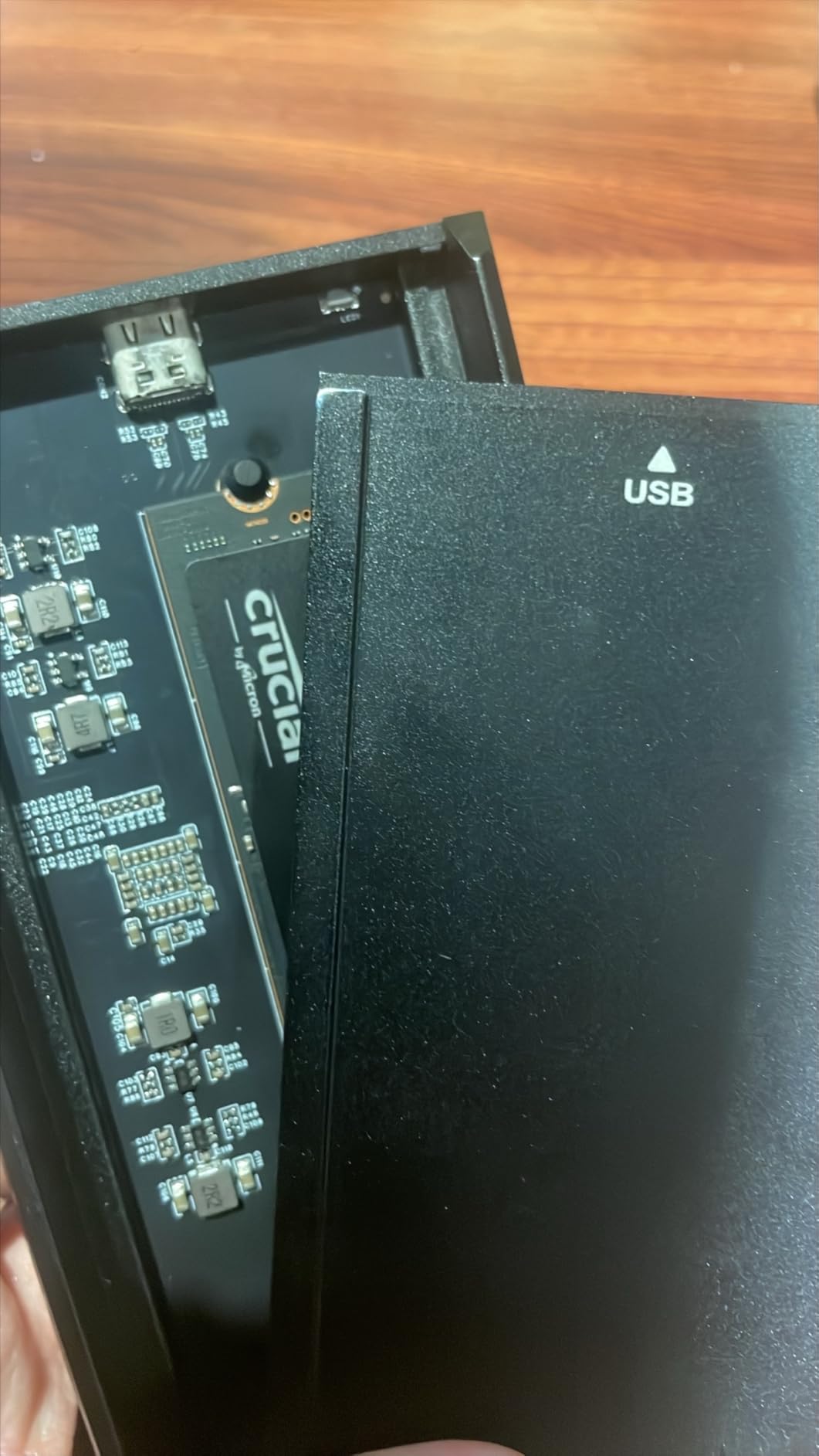 40Gbps M.2 NVMe SSD Enclosure, ICY BOX M.2 Enclosure Support SSD M/B+M Key Size 2280/2260/2242/2230 Compatible with Thunderbolt 4/3/USB4/3.2/3.1, Tool-Free Aluminum Thunderbolt 4 Enclosure customer photo 2