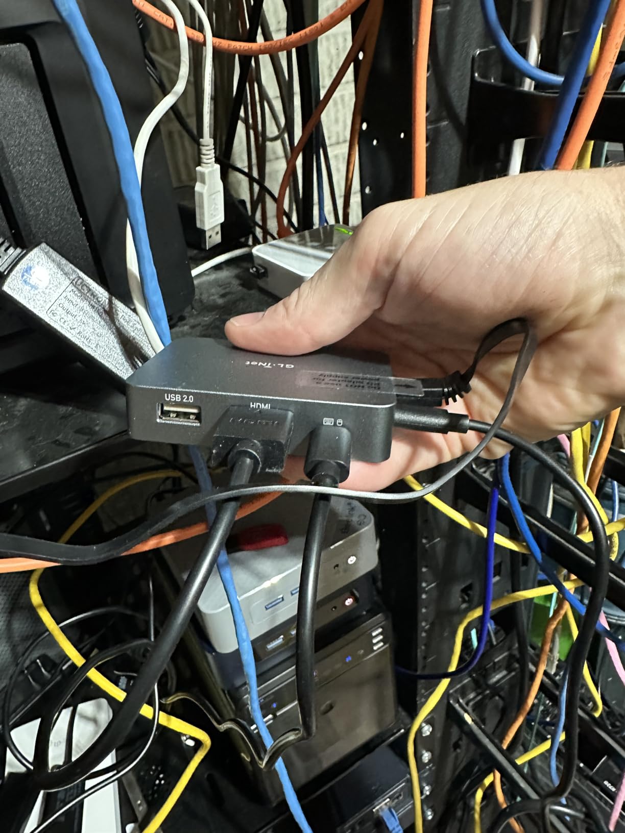 GL.iNet Comet (GL-RM1) Remote KVM Over Internet, 4K@30Hz Tailscale Support,Remote Keyboard, Video, Mouse, Install OS Via BIOS Control, Adapted KVM Switches for Home Offices,Data Center customer photo 1