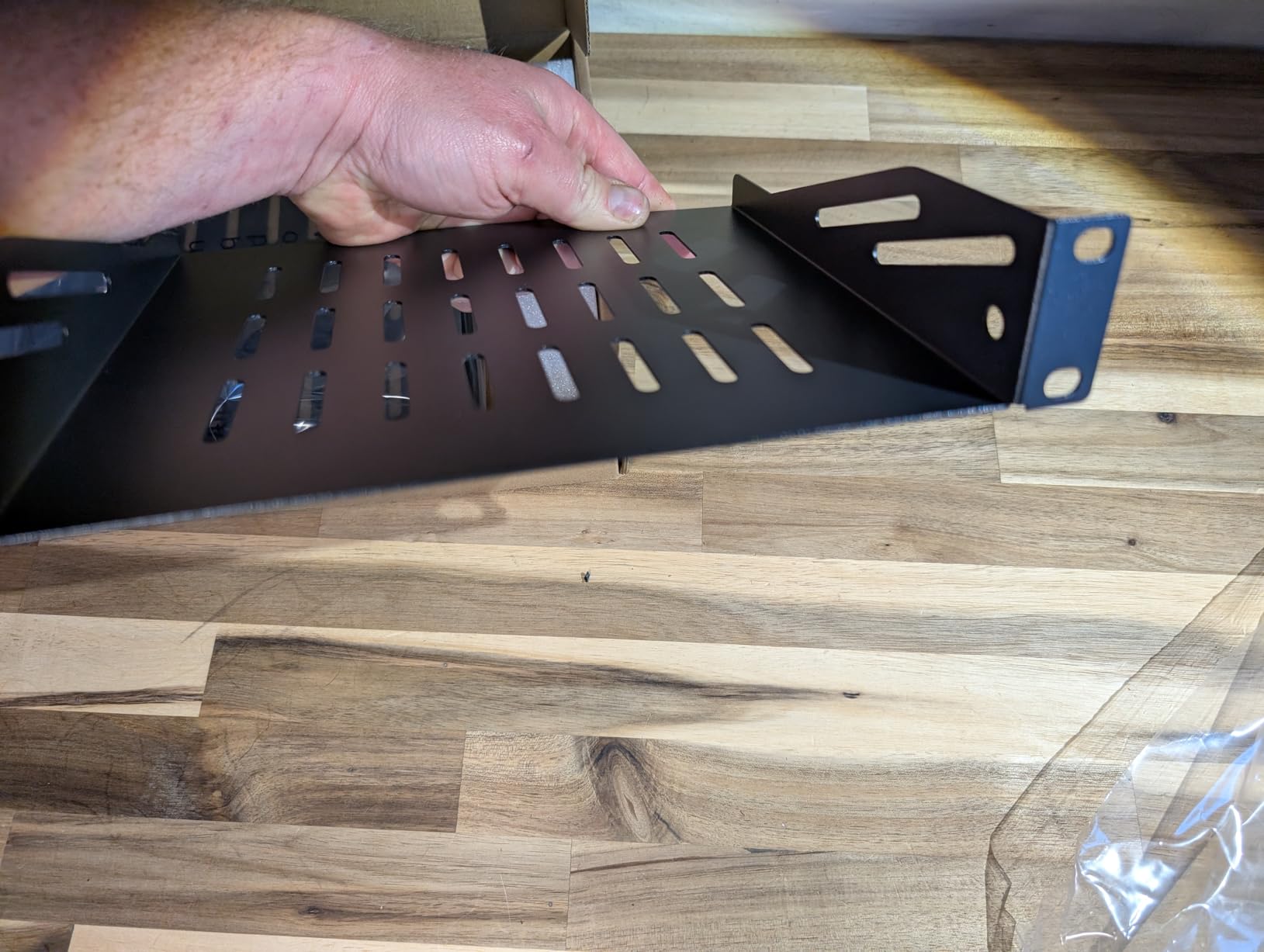1U Rack Mount Shelf for 10