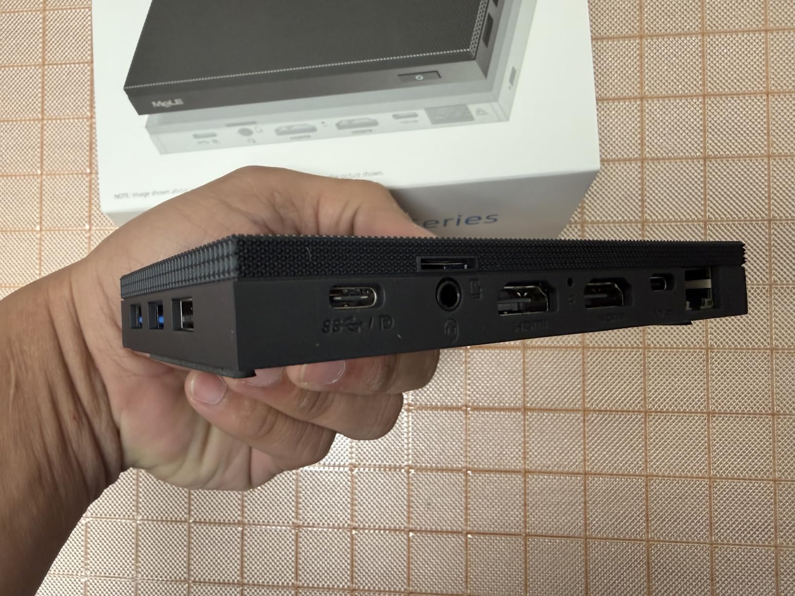 MeLE Quieter 4C N150 Fanless Mini PC 8GB RAM DDR4 128GB with Windows 11 Pro | Dual HDMI+USB-C 4K Triple Display|WiFi 5 BT5.1|0dB Silent|Auto Power On WoL|VESA Mount customer photo 2