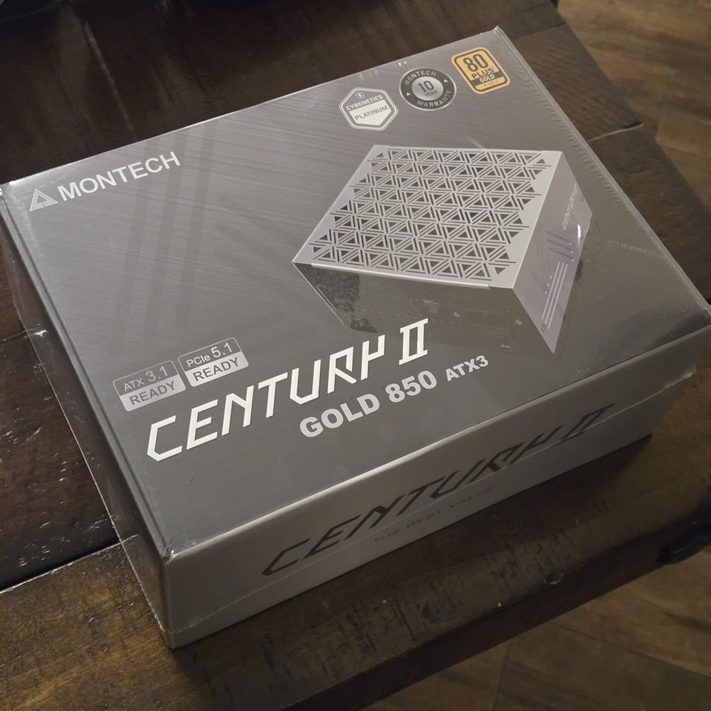 MONTECH Century II 850W ATX 3.1 Fully Modular 80 Plus Gold Power Supply | PCIe 5.1, Native 12V-2x6 Cable, Compact 140mm Design, Zero RPM Mode, 100% Japanese Capacitors, 10-Year Warranty customer photo 1