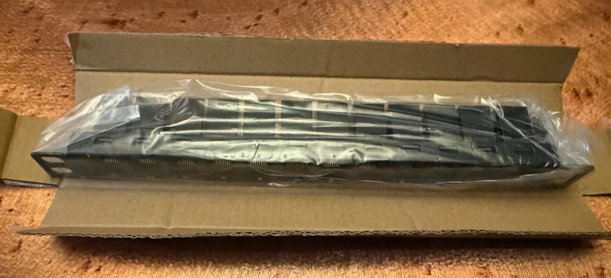 Tecmojo 12-Port Cat6 Patch Panel, 0.5U Rack Mount Modular Panel with Keystone Coupler, for 10