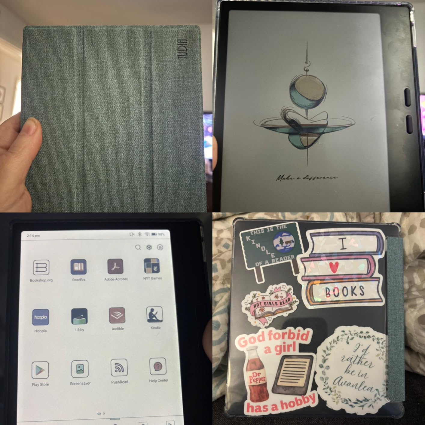 BOOX Tablet Go Color 7 Gen II E Ink Tablet Support Active Stylus InkSense (Black) customer photo 2