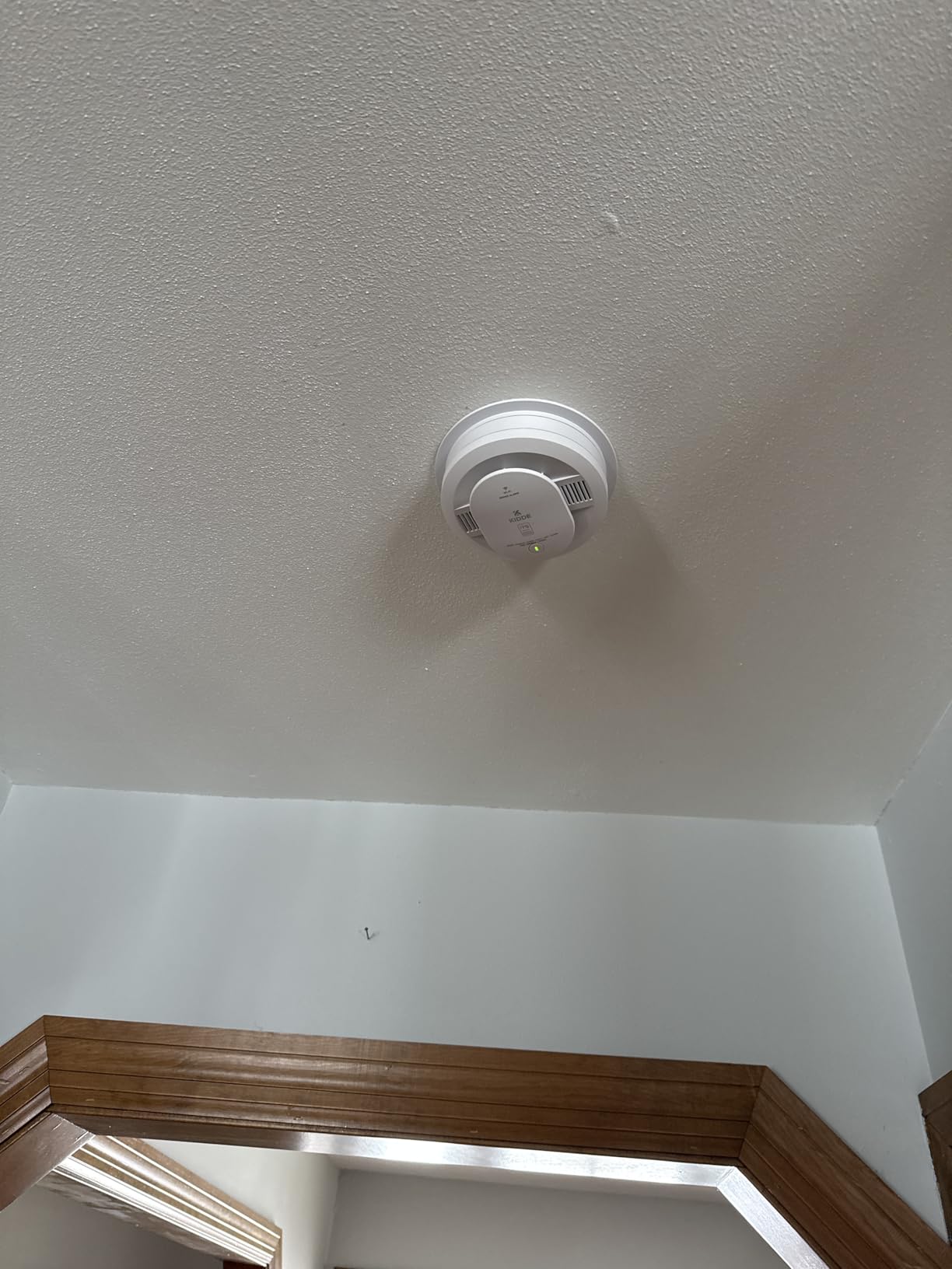Kidde Smart Smoke Detector with Ring, Hardwire & AA Battery, RGSAR-RW customer photo 1