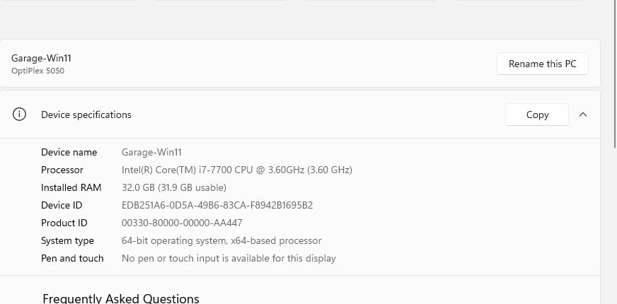 Dell Optiplex 7050 SFF Desktop PC Intel i7-7700 4-Cores 3.60GHz 32GB DDR4 1TB SSD WiFi BT HDMI Duel Monitor Support Windows 11 Pro Excellent Condition (Renewed) customer photo 1