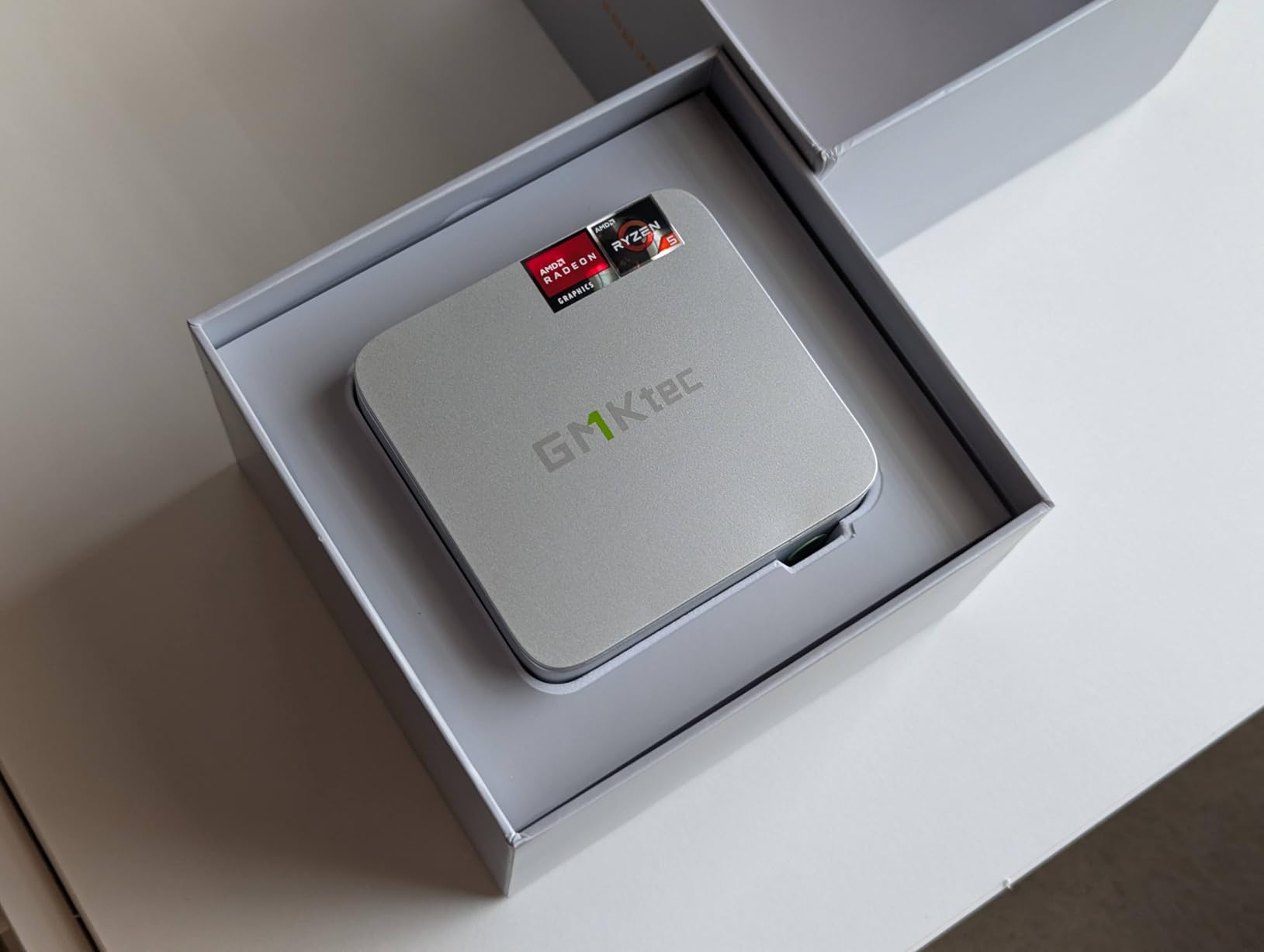 GMKtec Mini PC Computer, G10 Ryzen 5 3500U (Beats N150/4300U/3200U), 16GB RAM 512GB SSD 2.5GbE NIC LAN Desktop Office Home Business HTPC, Triple 4K Display, WiFi, BT, USB-C, DP, Type-C PD, HDMI 2.1 customer photo 2