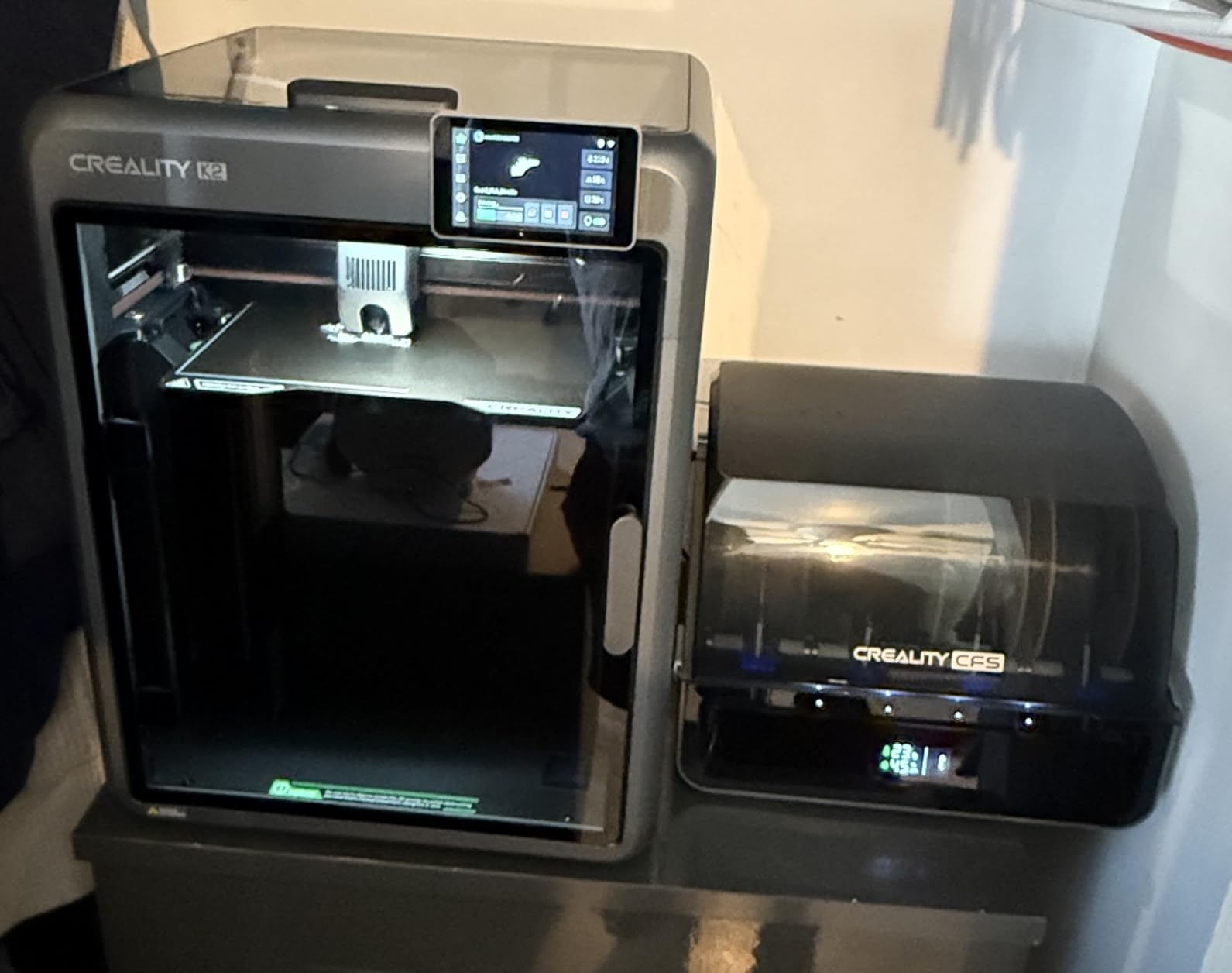 Creality K2 Combo (A) 3D Printer, Multicolor Printing with CFS, 600mm/s Printing Speed, 95% Pre-Assemble, Smart AI Camera & Auto Leveling, Next-Gen Direct Drive Extruder, Build Volume 260*260*260mm customer photo 2
