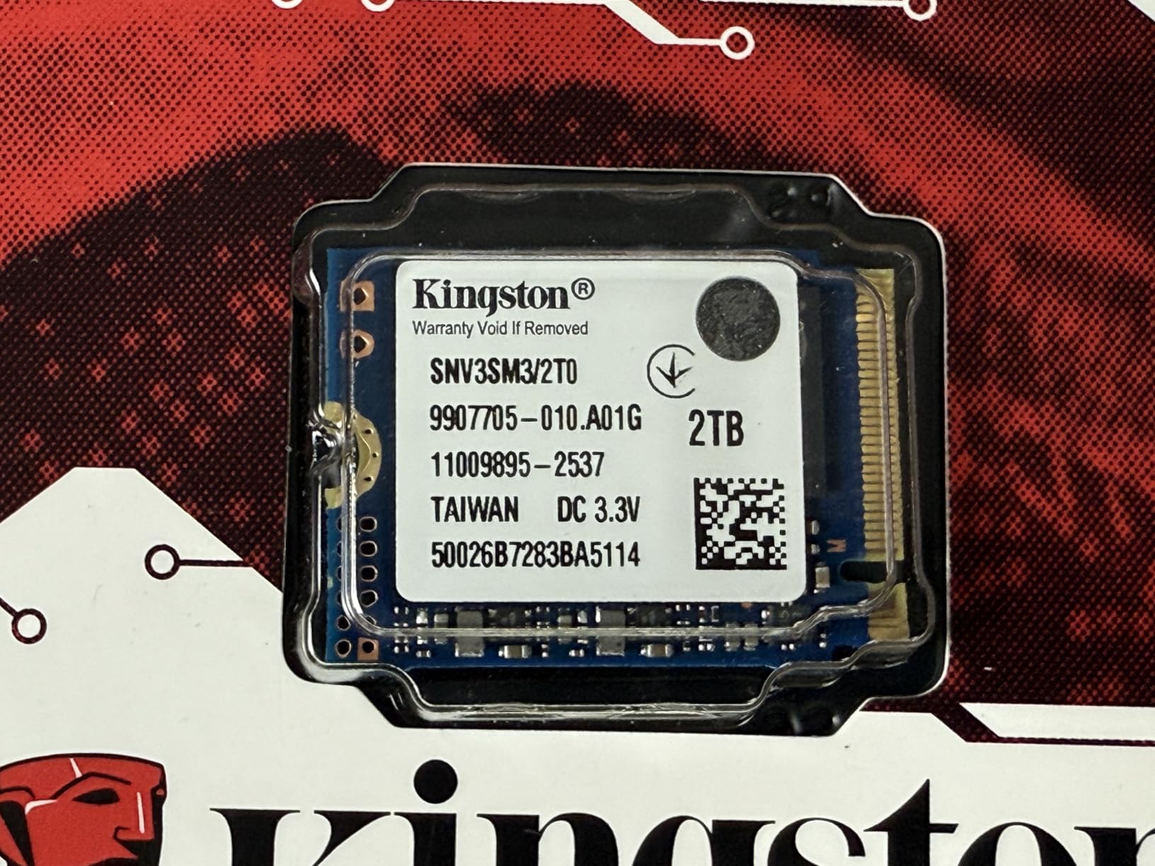 Kingston NV3 500GB M.2 2230 NVMe SSD | Up to 5000MB/s | SNV3SM3/500G customer photo 1