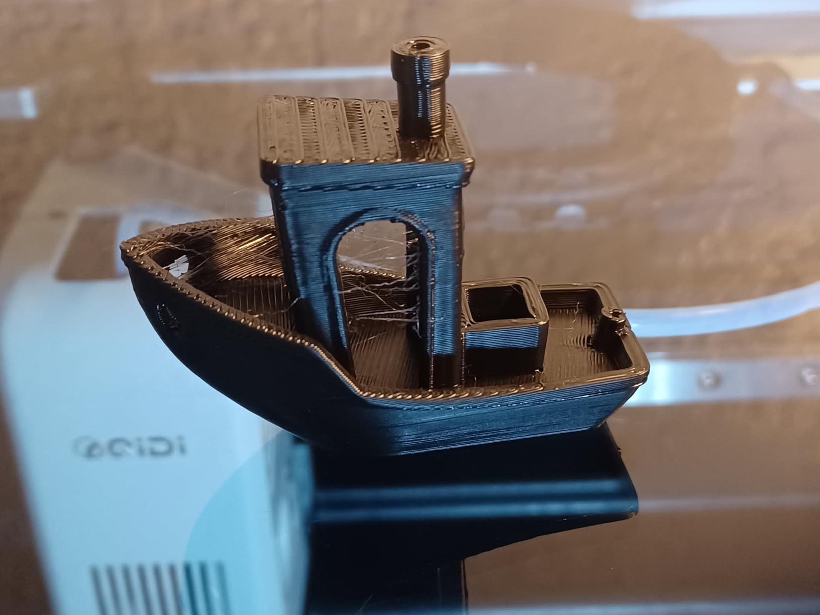 QIDI Q2 3D Printer, 65℃ Heated Chamber and 370℃ Nozzle Unlock PPS-CF | ultra air filtration, 600mm/s high speed, AI camera, full auto leveling, 270x270x256mm build volume, unbox to print in 10 min customer photo 1