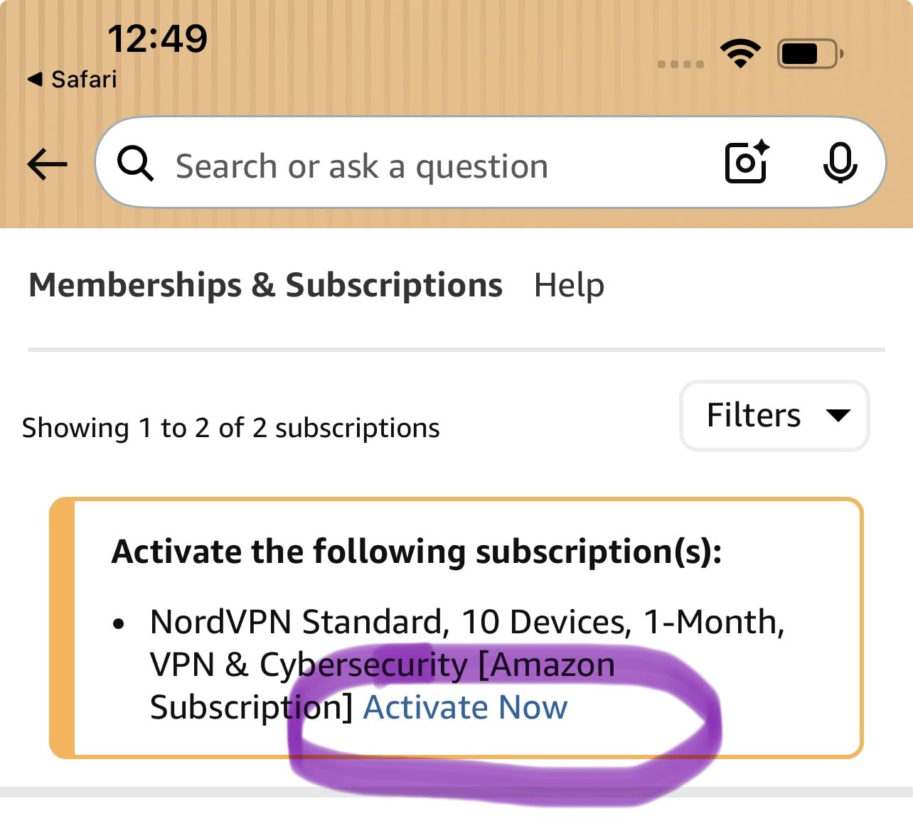 NordVPN Basic, 10 Devices, 1-Month, Premium VPN Software [Amazon Subscription] customer photo 2