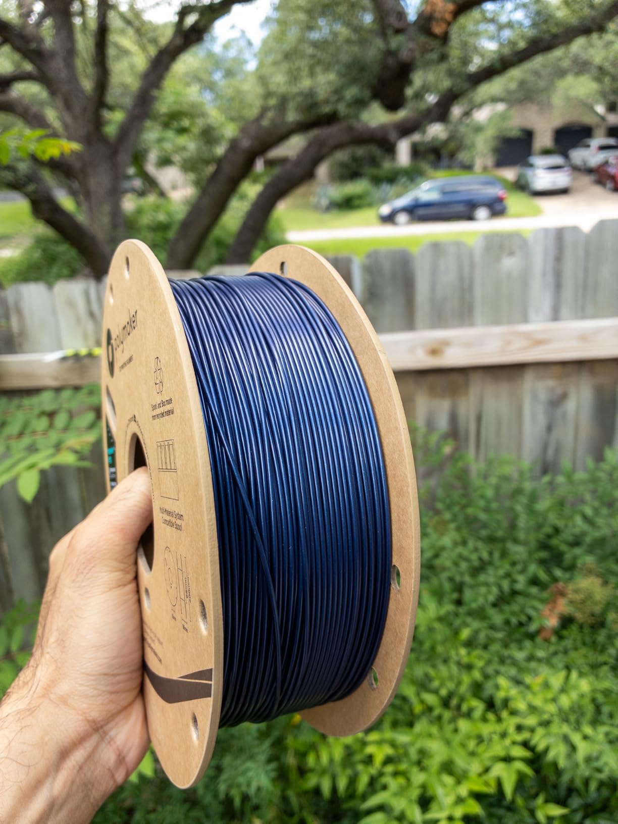 Polymaker PETG Filament 1.75mm Black 1KG, High Speed, 2.2 Lbs | Up to 500mm/s, Easy to Print, High Strength, Excellent Layer Adhesion, Warp Free, 3D Printer Filament with Most 3D Printers customer photo 2