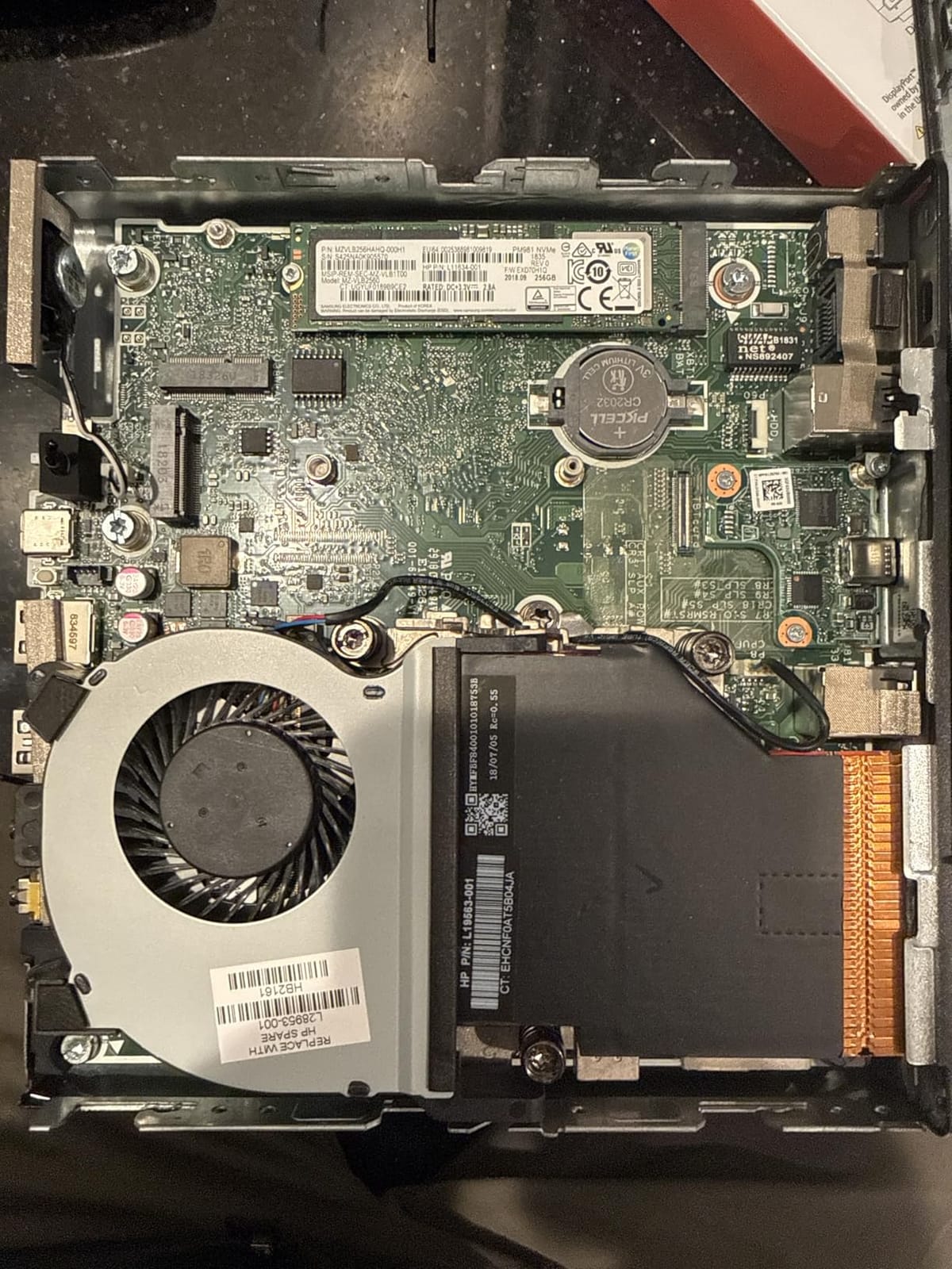 HP EliteDesk 800 G3 Mini Desktop Computer, Intel Quad-Core i5-6500 Business PC, 16GB DDR4 RAM, 256GB SSD, Keyboard&Mouse, WiFi, BT, Windows 11 Pro (Renewed) customer photo 1