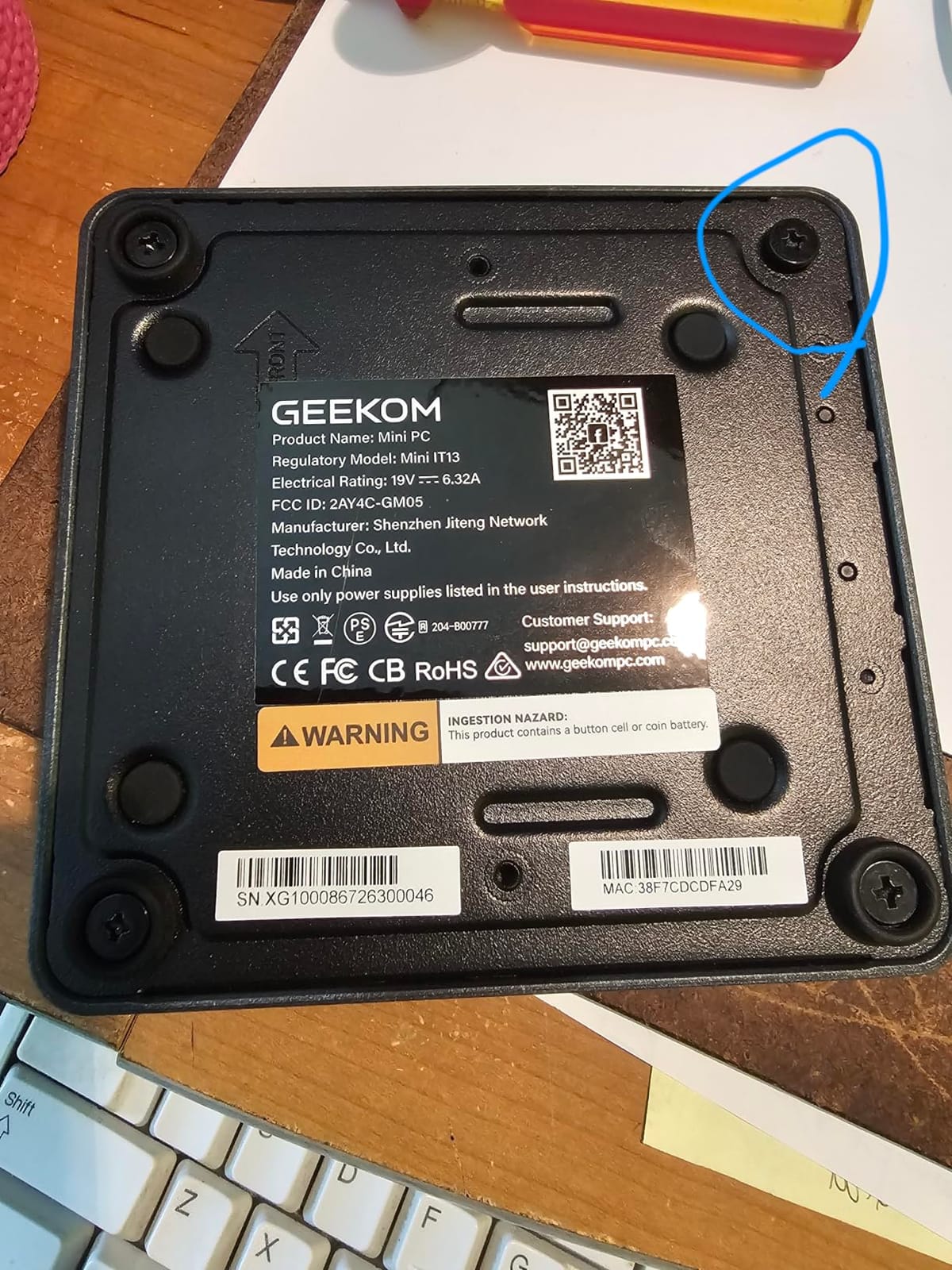 GEEKOM IT13 Mini PC, Intel i9-13900H(5.4GHz), 32GB RAM 2TB NVMe SSD | Windows 11, 8K Quad Display, WiFi 6E, SD Card Reader, Intel NUC13 Replacement Desktop Computers customer photo 1