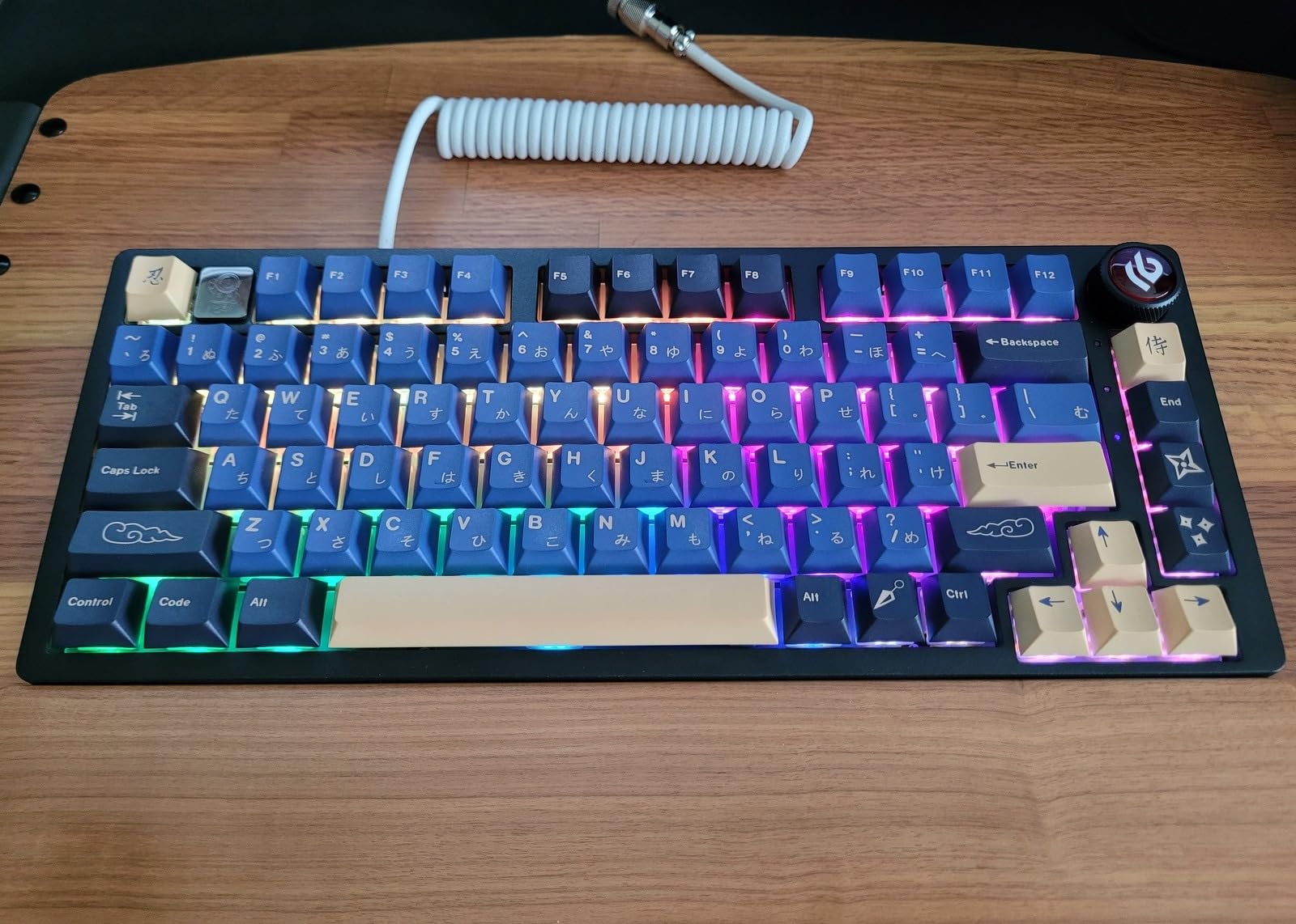 LEOBOG Hi75C Upgraded Wired Mechanical Keyboard Kit - Aluminum Alloy 75% | Gasket Mount 75% Barebones DIY Base with Hot Swap, RGB Backlighting & Volume Knob - Enhanced Custom Gaming Keyboard Build customer photo 1
