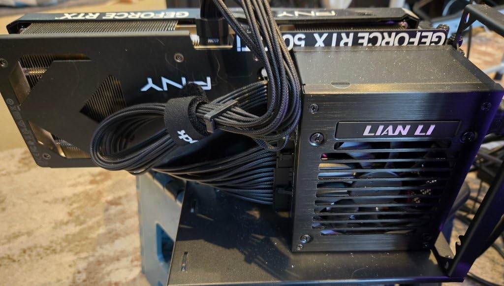 Lian Li SP750 V2 Gold 750W SFX-Black-SP750G.B | Native 12V-2x6 Cable - Low Noise - 80+ Gold Efficiency - ATX 3.1 & PCIe 5.0 Compliant - 92mm FDB Fan - 10-Year Warranty customer photo 1