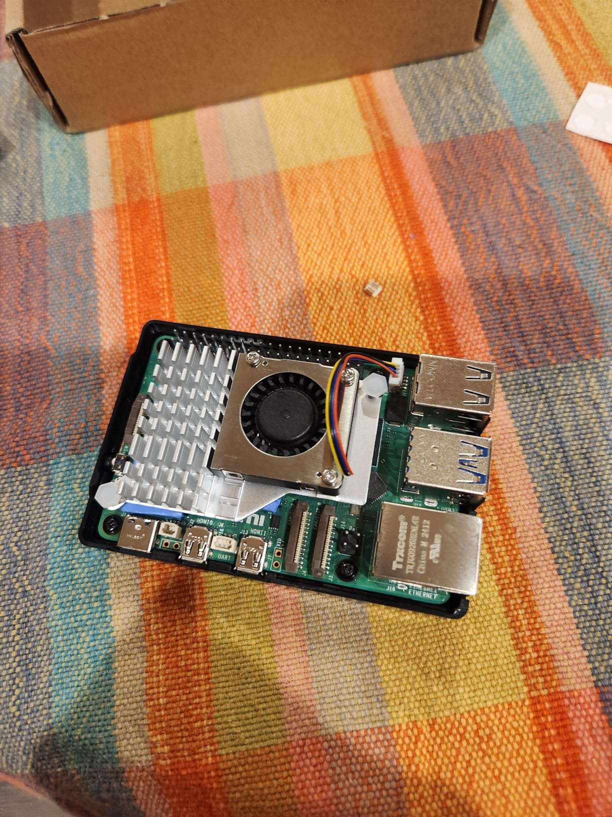 Raspberry Pi 5 4GB Kit, 4GB RAM Single Board Computer with Active Cooler and ABS Case, Complete Raspberry Pi 5 Starter Kit for IoT Robotics Retro Gaming customer photo 2