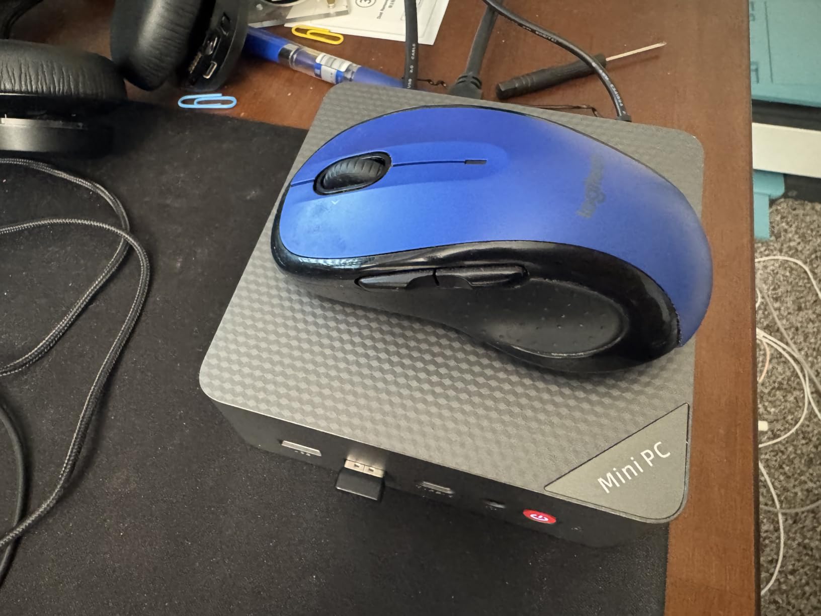 Mini PC, Intel Alder Lake N100 (up to 3.4GHz), 16GB RAM 512GB M.2 SSD, Dual LAN, Mini Desktop Computers Windows 11, 4K Triple Display, USB-C, WiFi 6, BT 5.2, Micro PC for Home Office Students customer photo 1