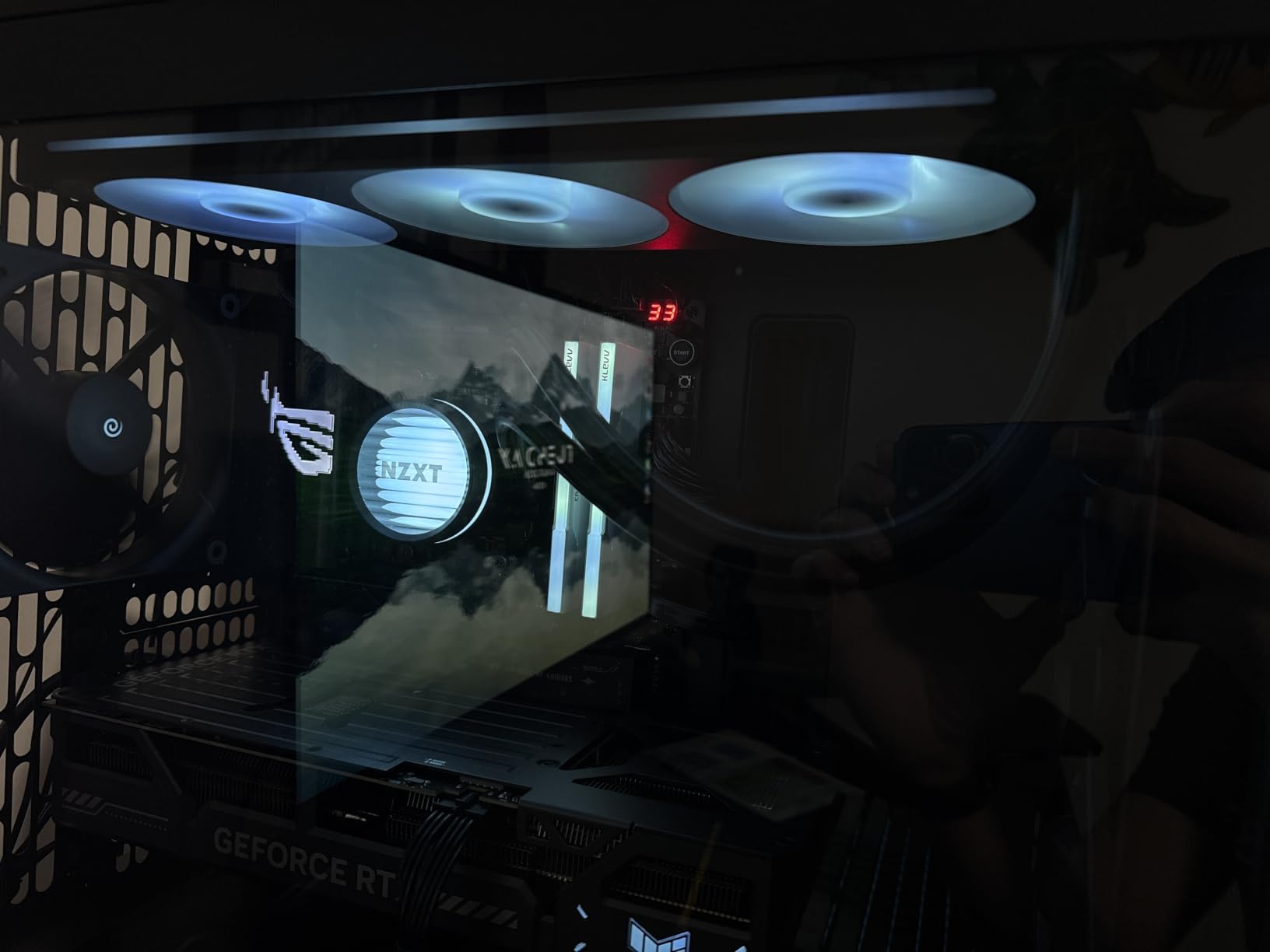 NZXT Kraken Core 360 RGB - 360mm AIO CPU Cooler - Black | Entry 360mm RGB AIO with Turbine pump and single-frame fan. Quiet, high-performance cooling, easy install, CAM-ready. customer photo 1