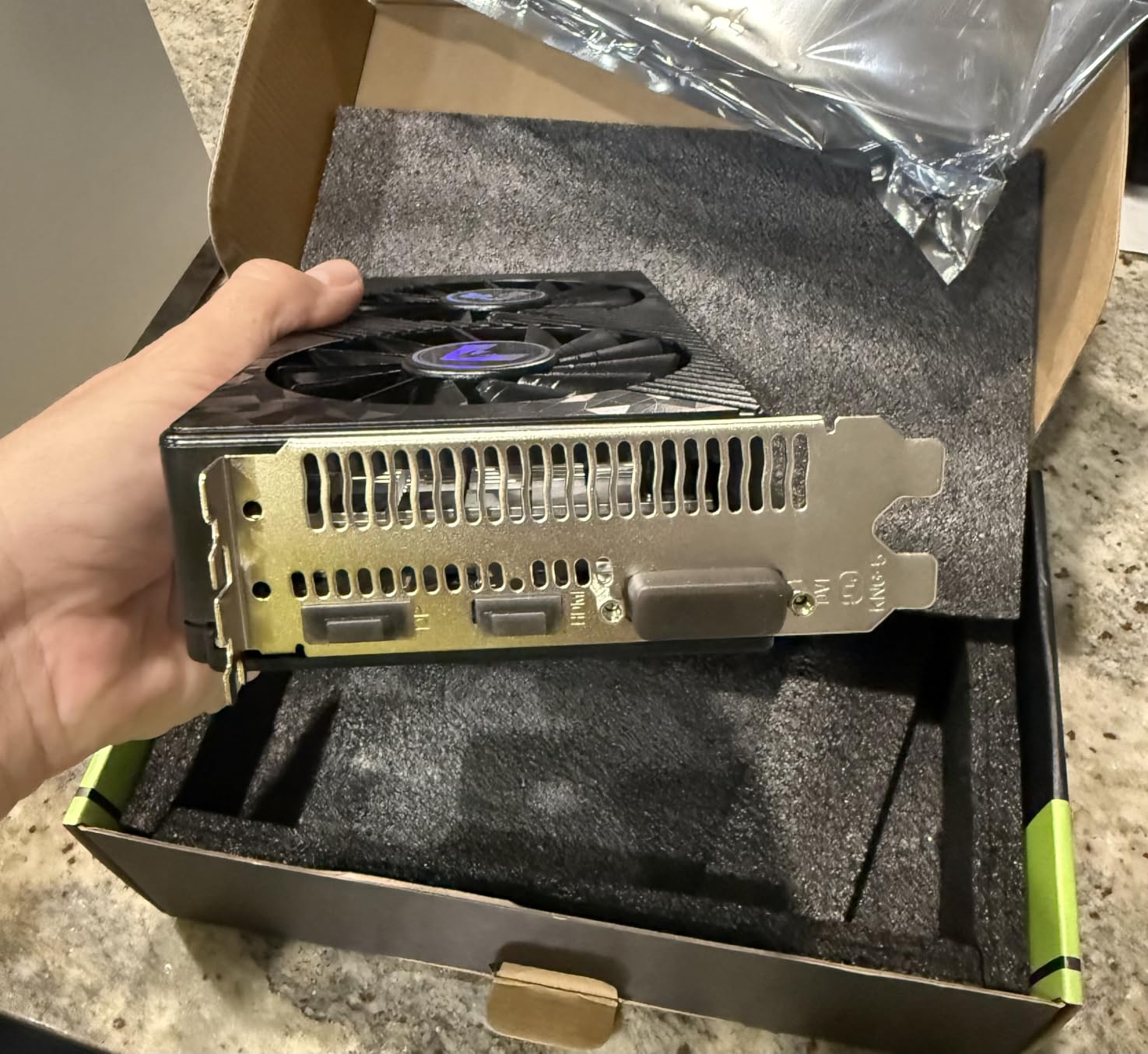 MOUGOL AMD Radeon RX 580 8GB GDDR5 Gaming Graphics Card customer photo 2